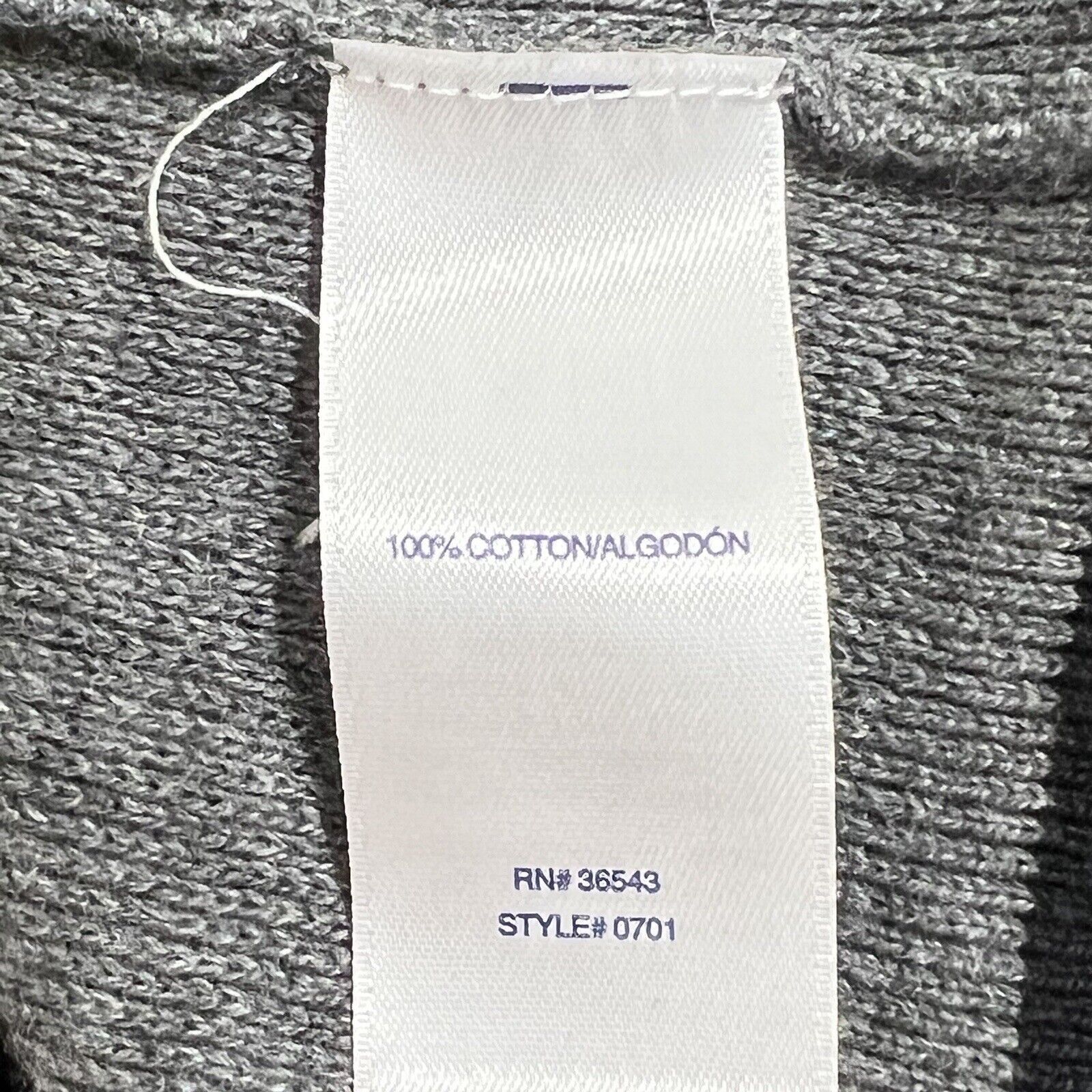 Izod IZOD Bell Sleeve Crewneck Pullover Sweater Gray Black Stripe Size XS / US 0-2 / IT 36-38 - 10 Thumbnail
