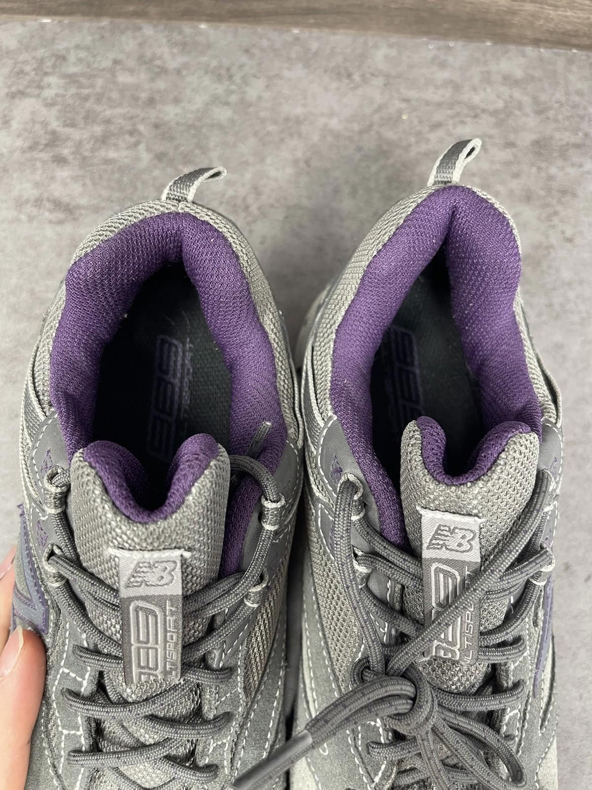 New Balance New Balance 989 Shoes Womens Size 9 Grey Purple Suede GTX Size US 9 / IT 39 - 9 Thumbnail