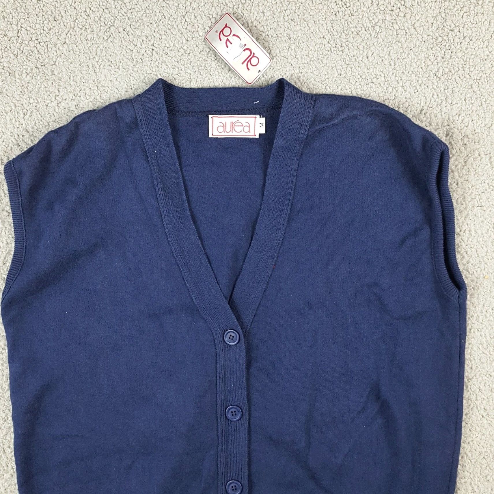 Vintage VINTAGE Aurea Cardigan Shirt Size US M / EU 48-50 / 2 - 2 Thumbnail