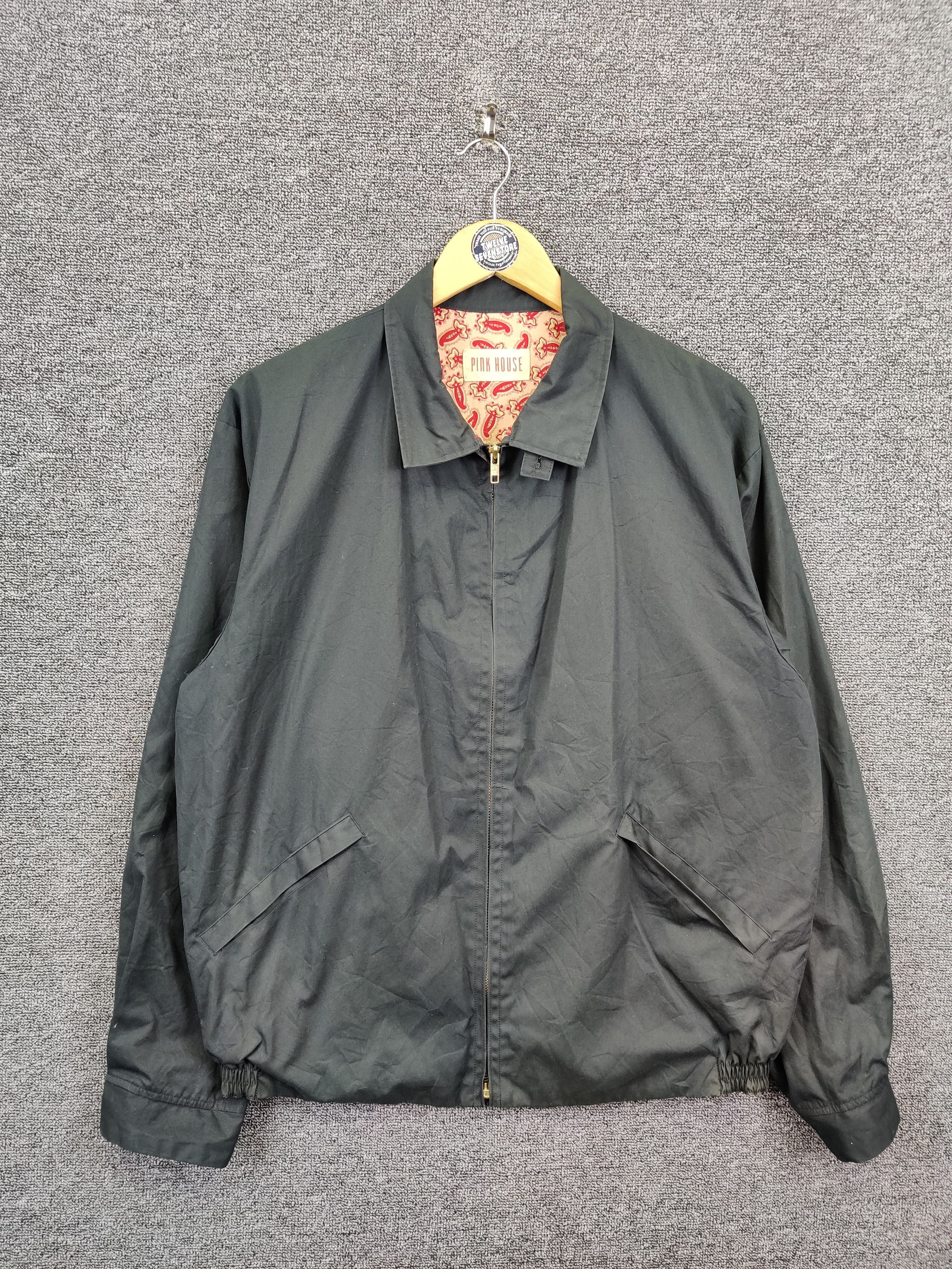 Pink House Vintage Pink House Zipper Jacket Nice Design Size US L / EU 52-54 / 3 - 1 Thumbnail