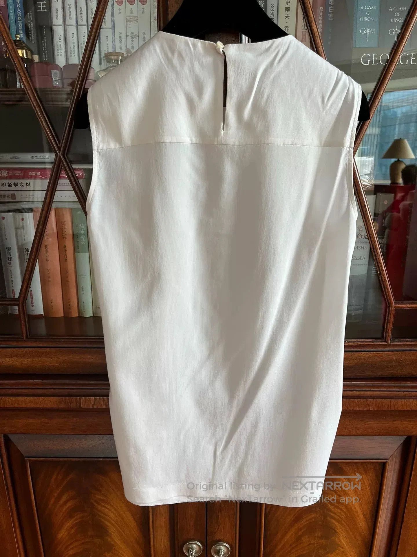 Brunello Cucinelli Brunello Cucinelli Silk Fringe Tank Top. Size US XS / EU 42 / 0 - 3 Thumbnail