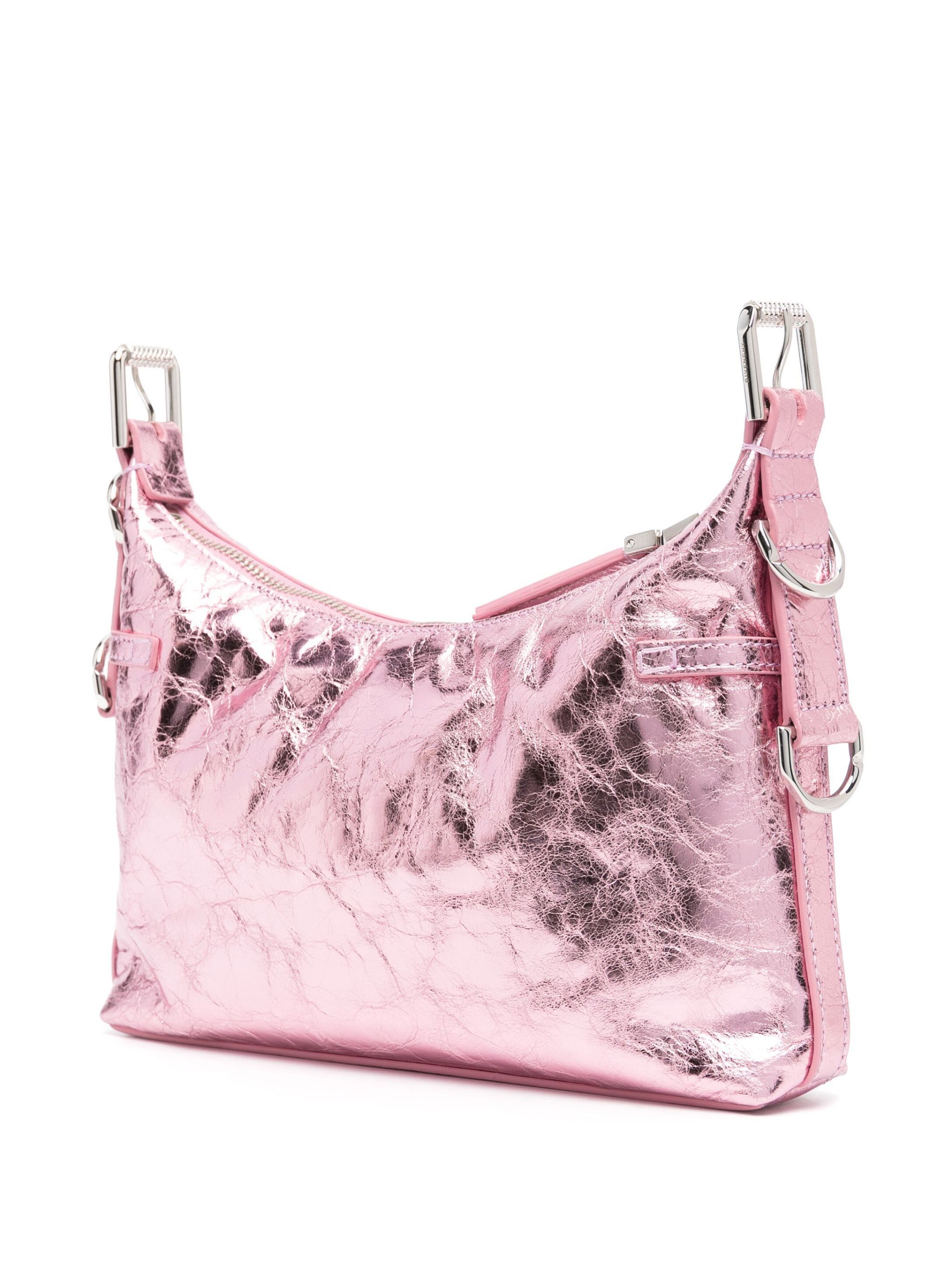 Givenchy o1srvl11e1124 Size: OS/ Mini Voyou Shoulder Bag in Pink Size ONE SIZE - 3 Thumbnail