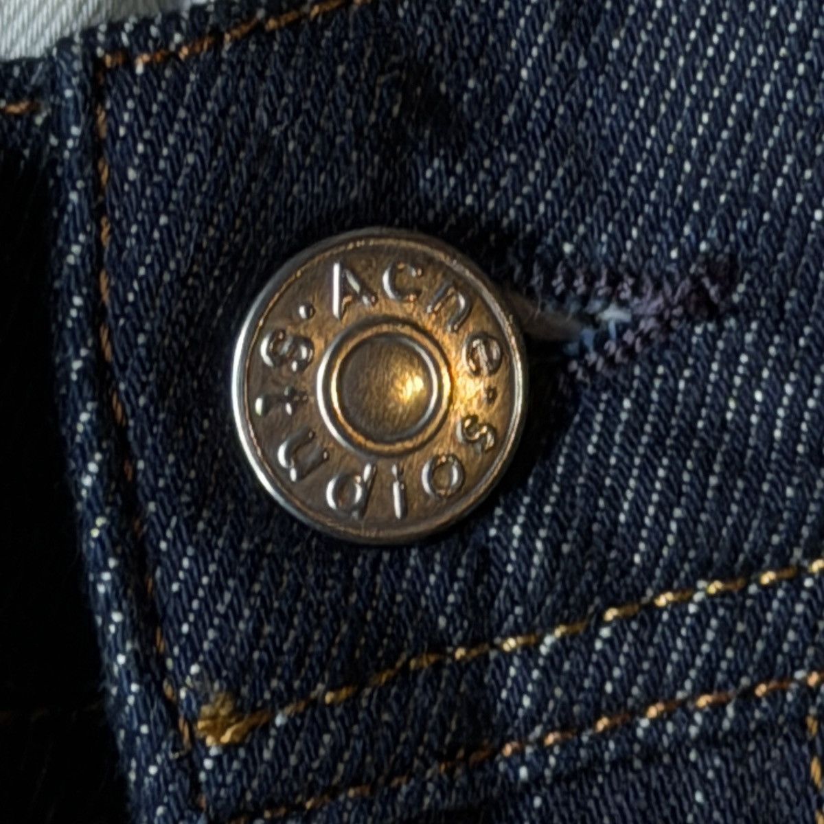 Acne Studios Baggy Jeans Acne Studios Selvedge Raw Denim Size US 27 - 10 Thumbnail