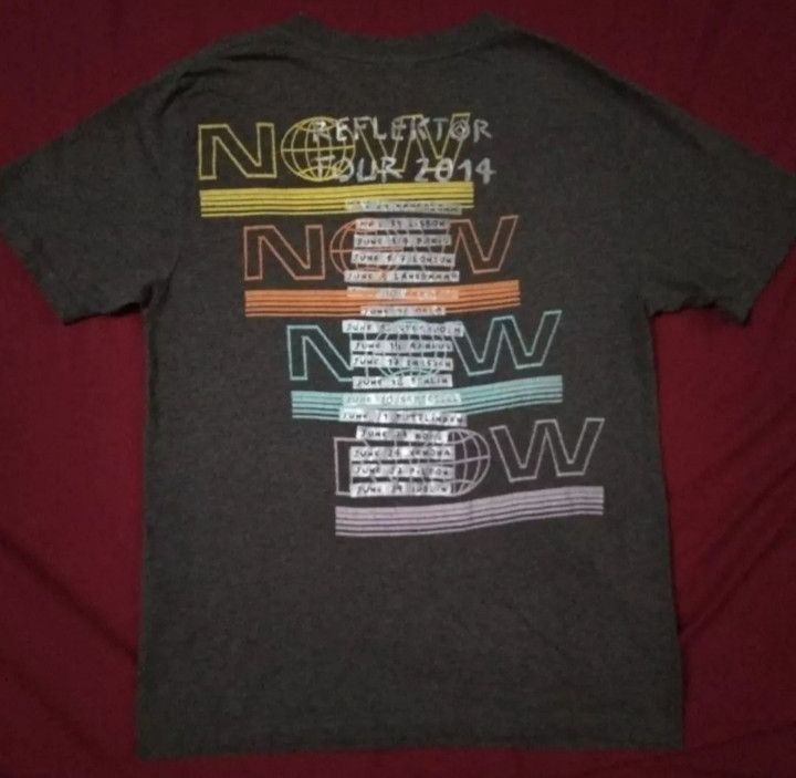 Band Tees Arcade Fire Reflektor Tour 2014 Tshirt 📢 Size US S / EU 44-46 / 1 - 4 Thumbnail
