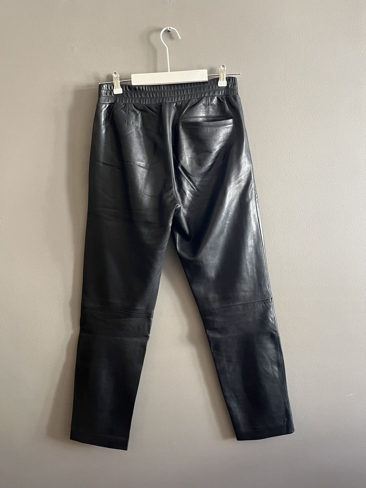 Other Stand Studio Cropped Leather Trousers Size US 30 / EU 46 - 4 Thumbnail