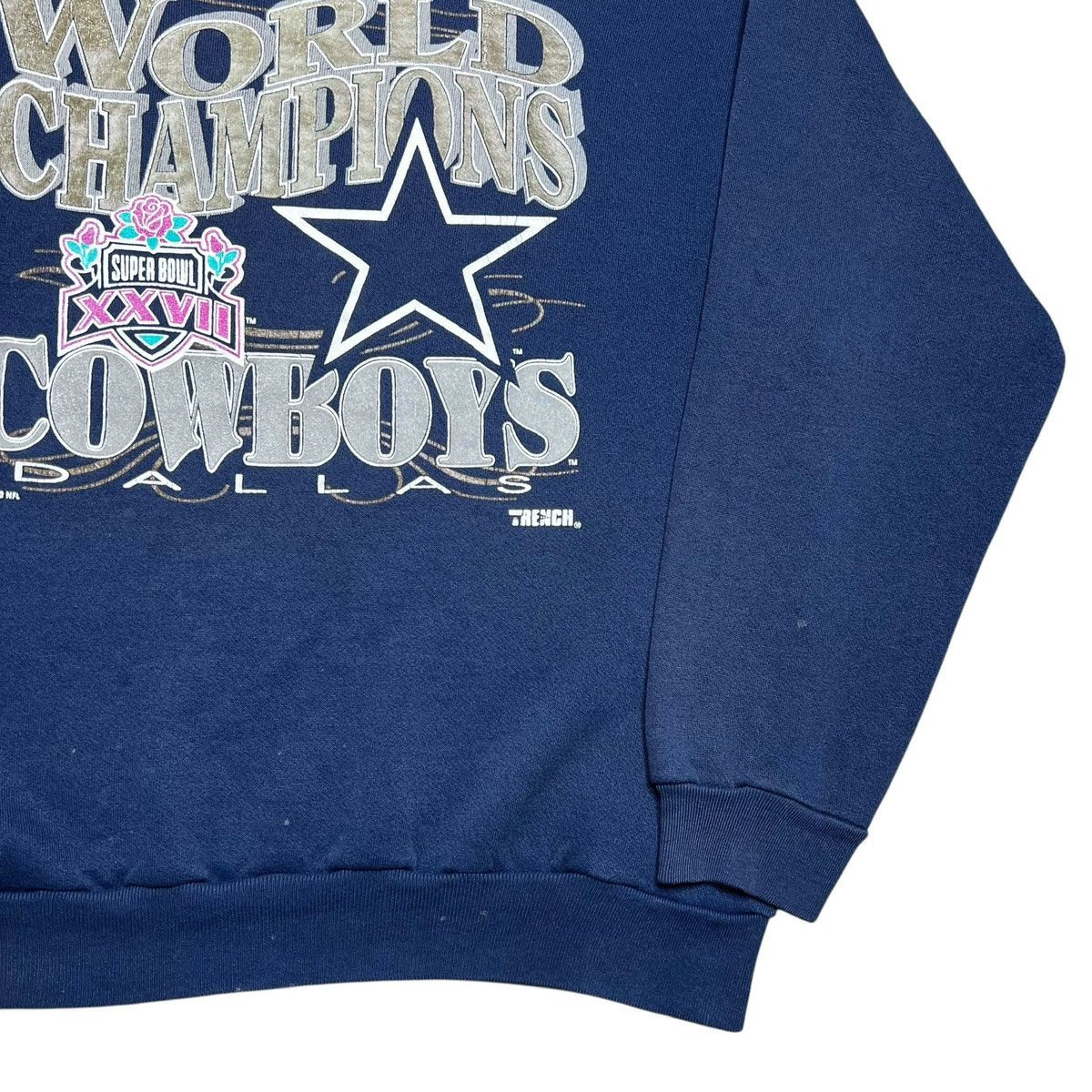 NFL NFL Dallas Cowboys World Champions Trench Ultra Sweatshirt Size US XL / EU 56 / 4 - 16 Thumbnail