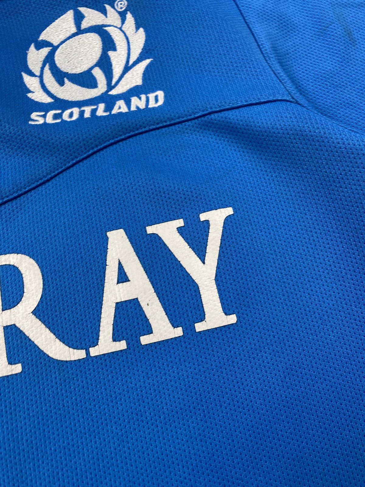 Canterbury of New Zealand × Vintage Vintage CANTERBURY SCOTLAND Murray Rugby Shirt Short Sleeve Size US S / EU 44-46 / 1 - 11 Thumbnail