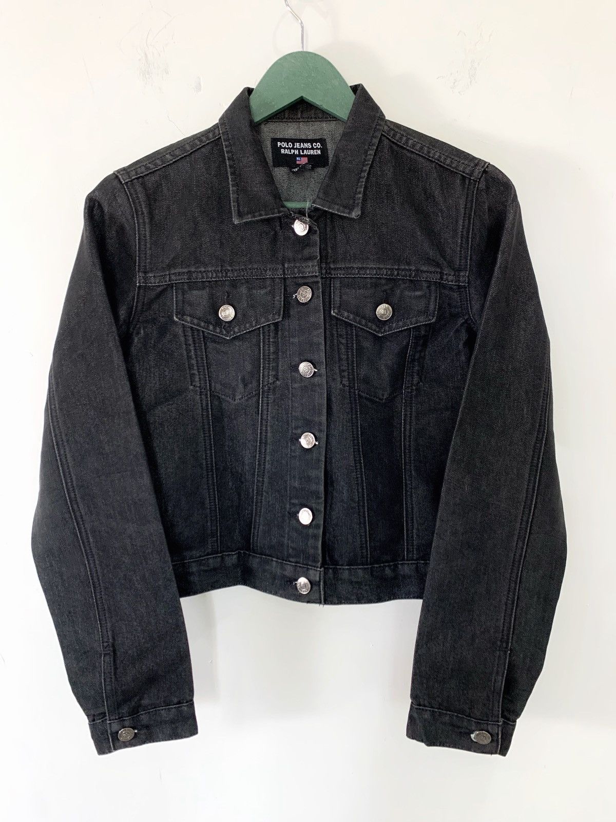 Polo Ralph Lauren 90s vintage polo ralph lauren trucker jeans black Size US S / EU 44-46 / 1 - 9 Thumbnail