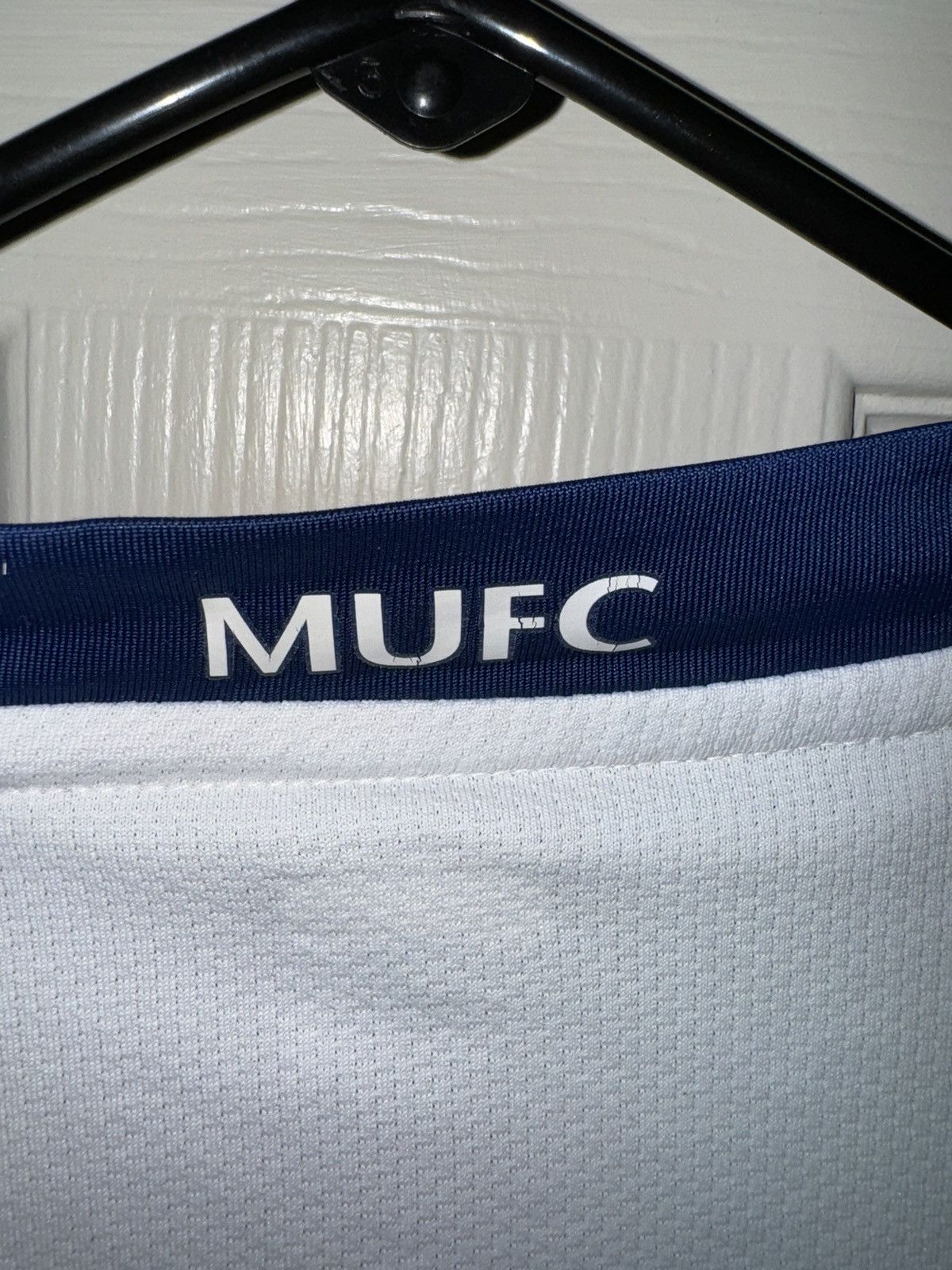 Nike × Vintage Manchester United Long Sleeve Vintage White Jersey Size US S / EU 44-46 / 1 - 5 Thumbnail