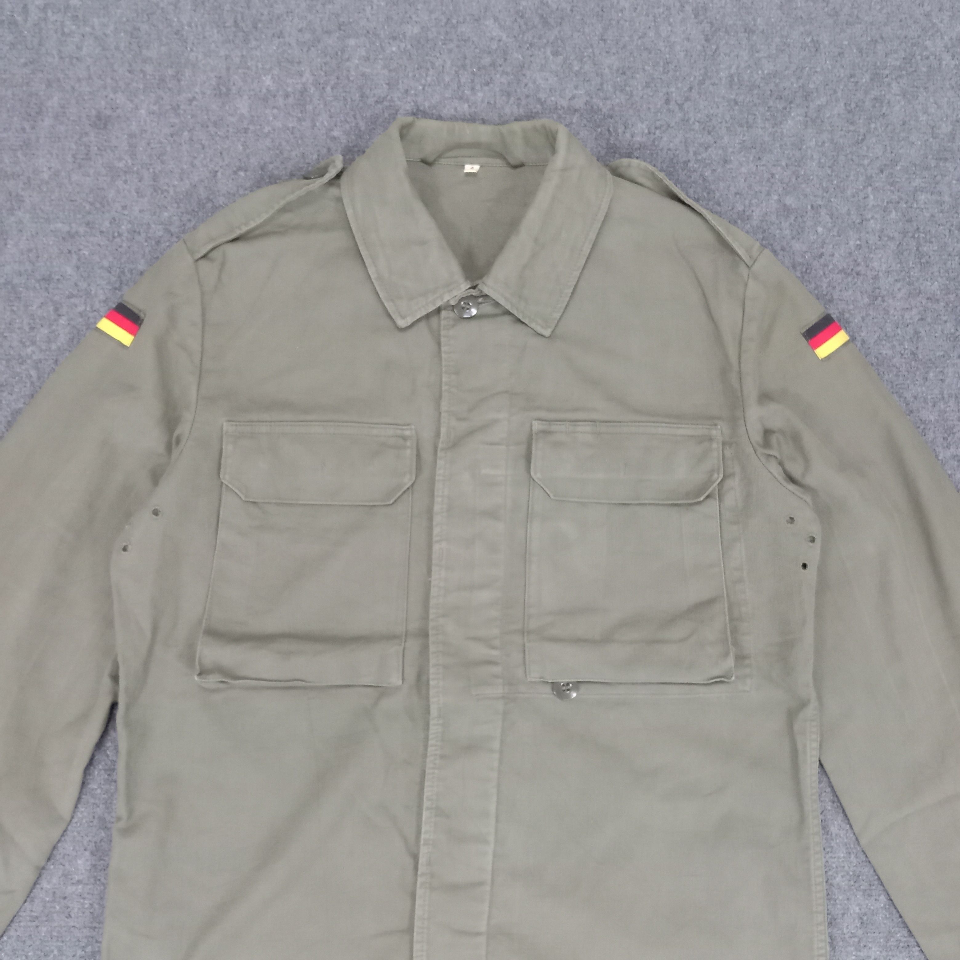 Vintage GERMANY Military Army Jacket Size US M / EU 48-50 / 2 - 2 Thumbnail