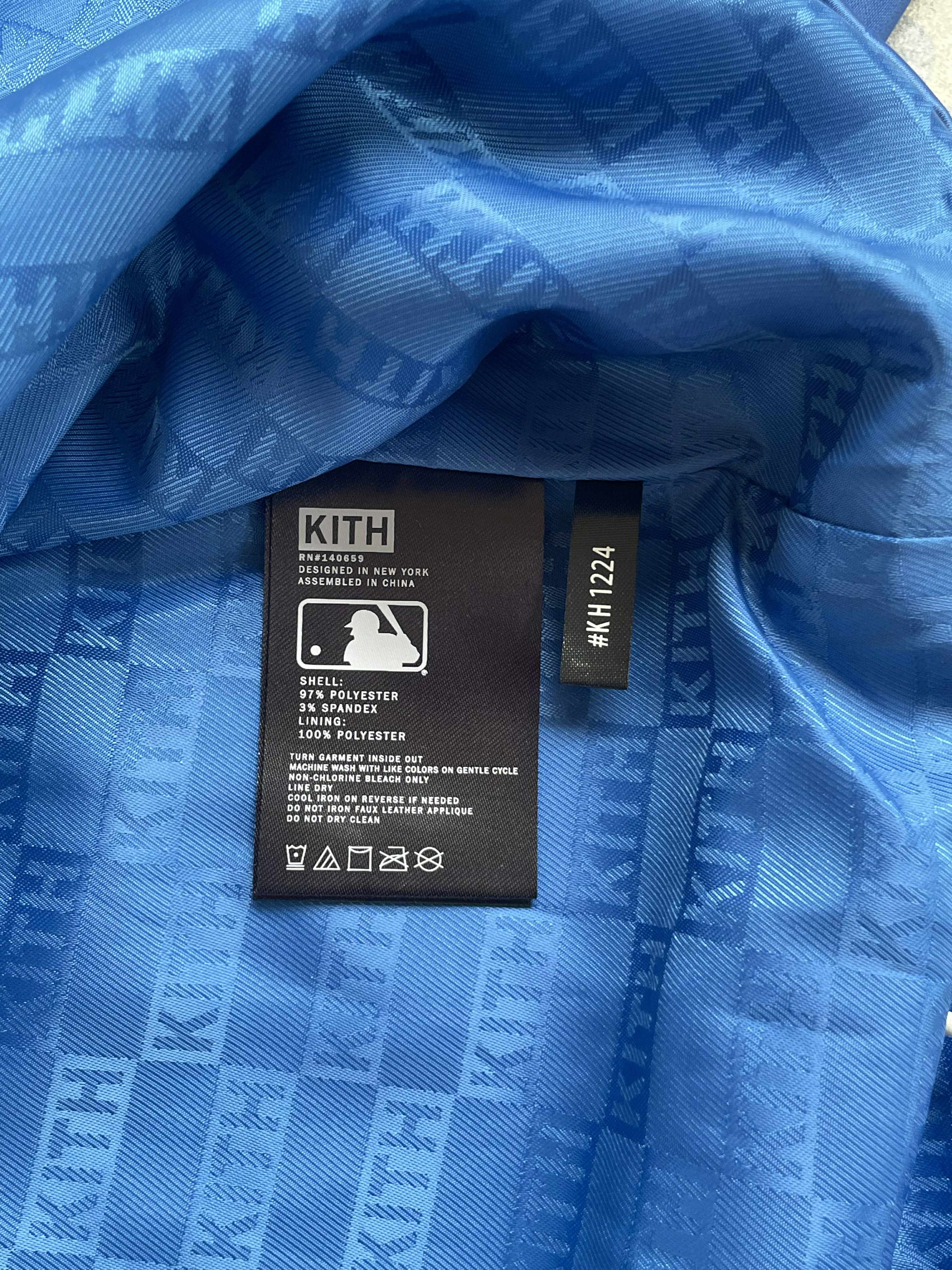 Kith Kith x Dodgers La MLB coaches Jacket Blue Size L Size US L / EU 52-54 / 3 - 5 Thumbnail