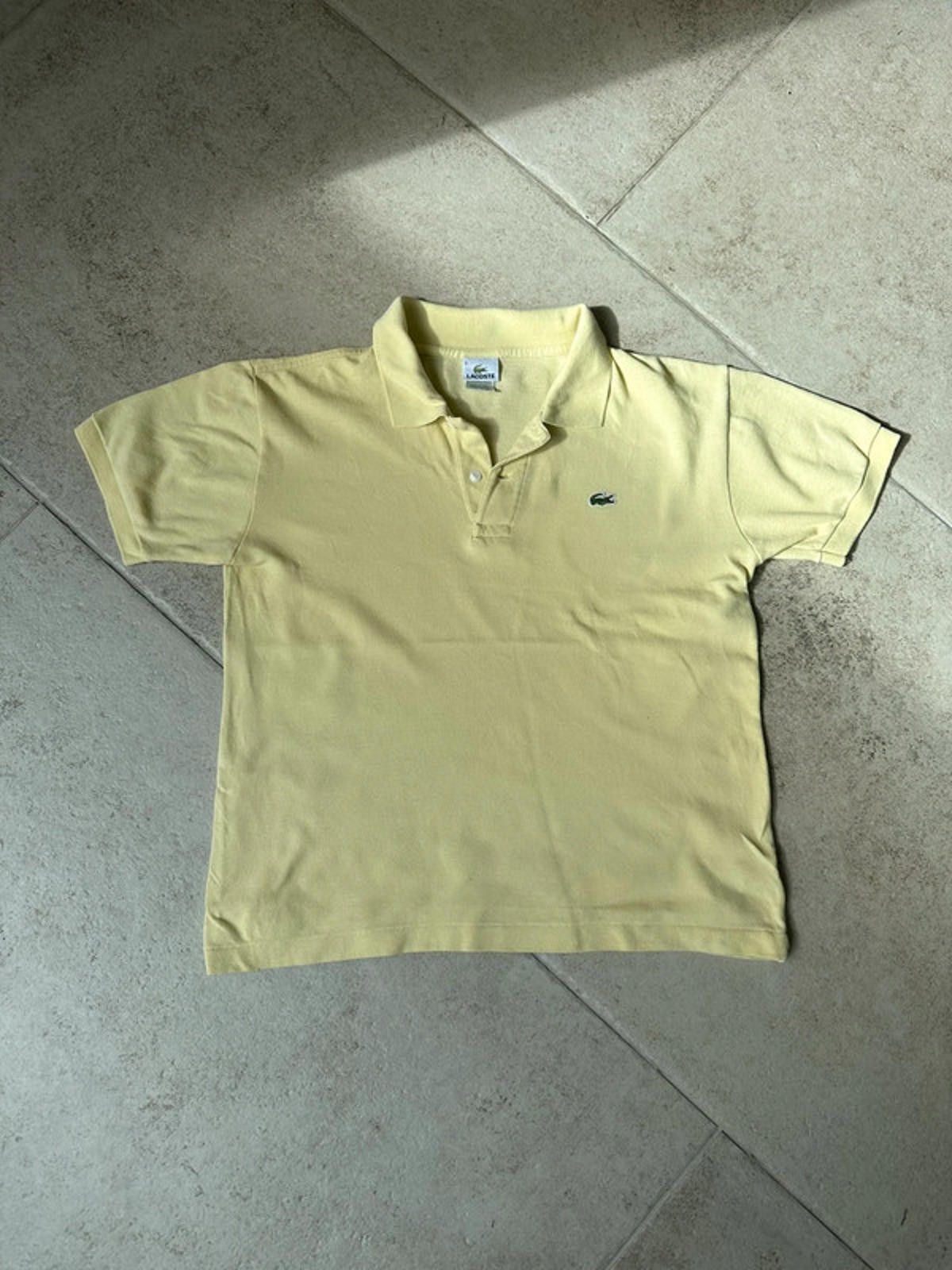Lacoste Lacoste Yellow Polo Size US S / EU 44-46 / 1 - 1 Thumbnail