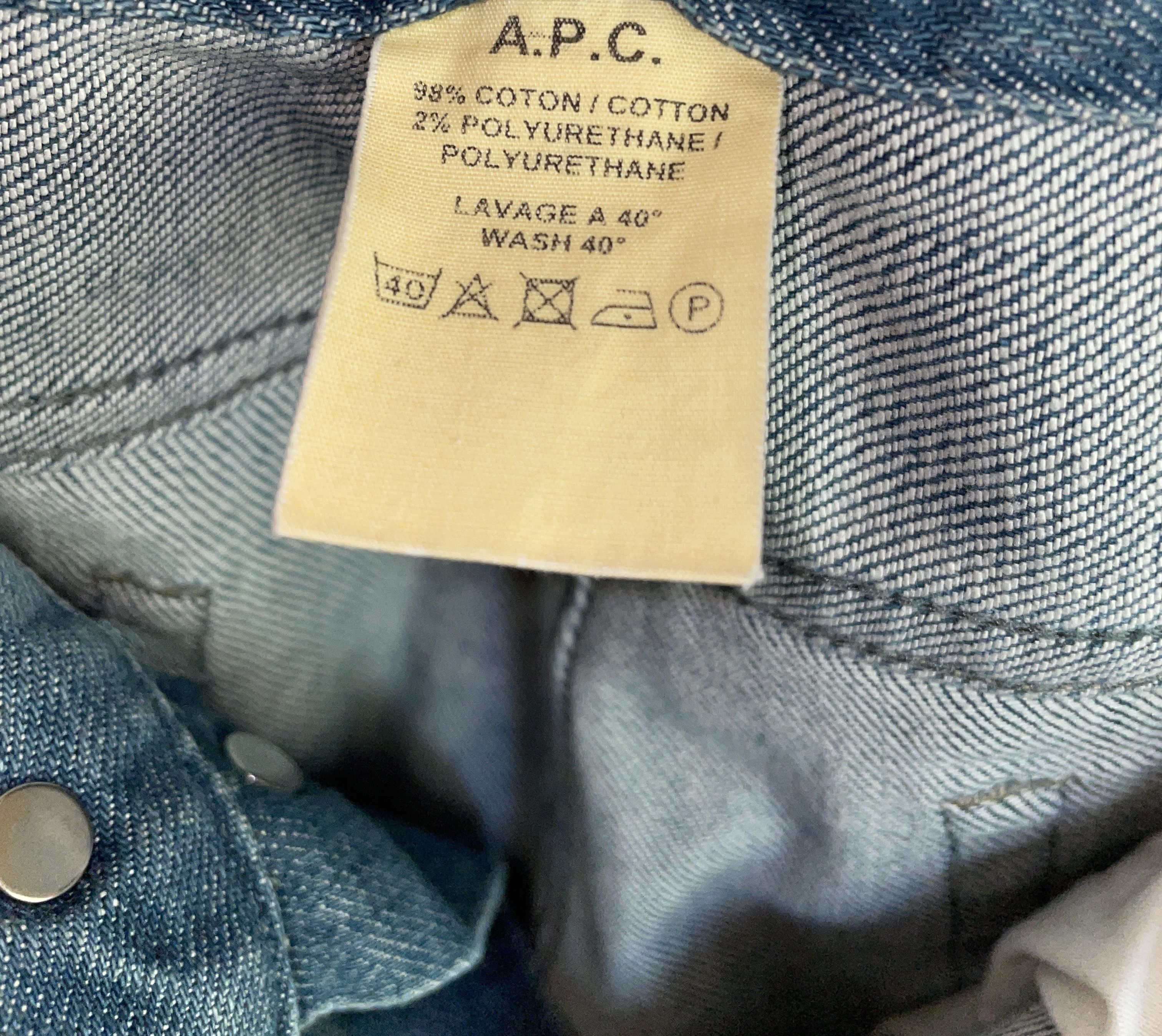 A.P.C. A.P.C. Denim Jeans Size US 34 / EU 50 - 5 Thumbnail