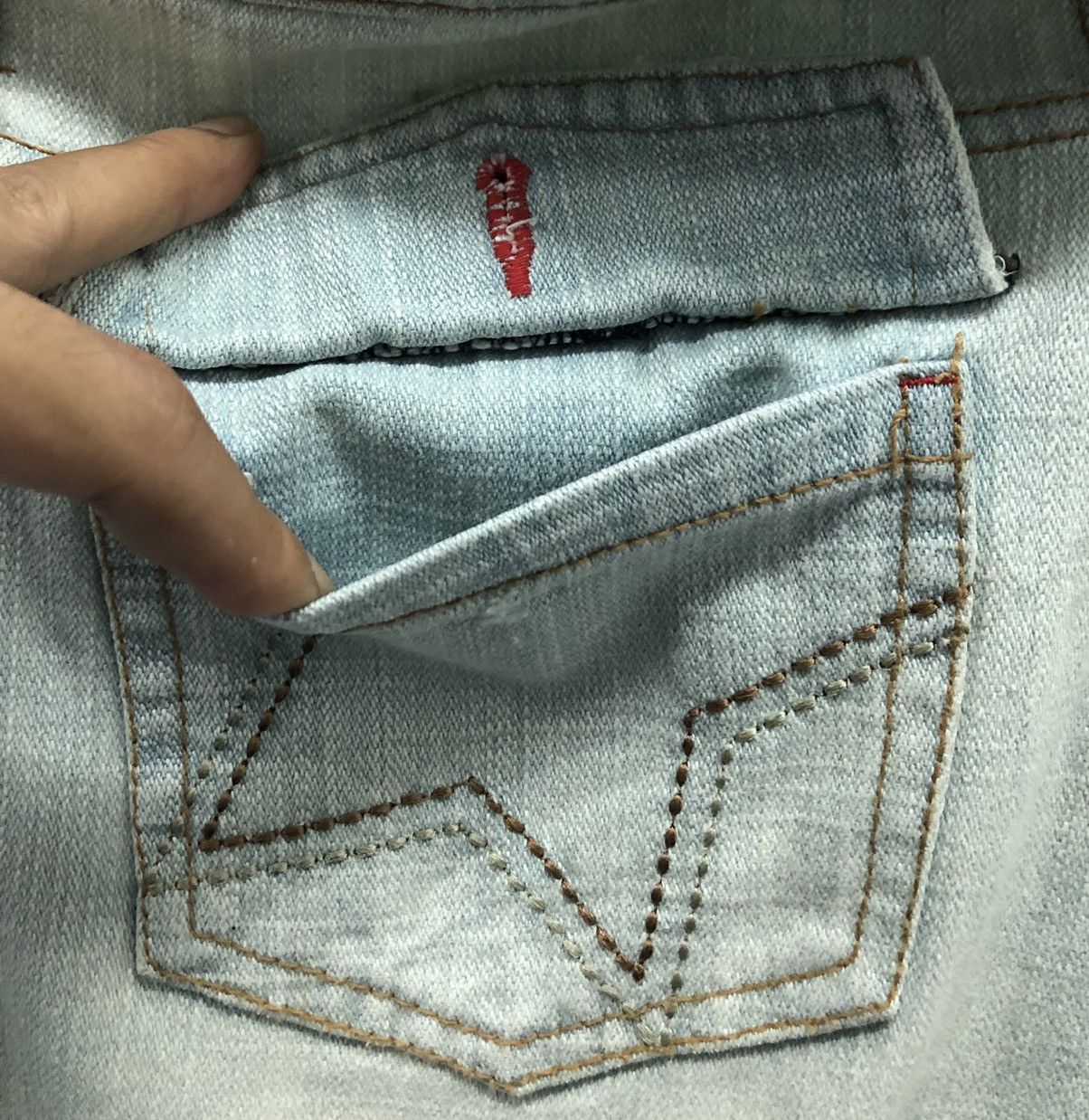 Japanese Brand × Vintage Vintage Marna We Are International Jeans Pants Size 31" - 12 Thumbnail