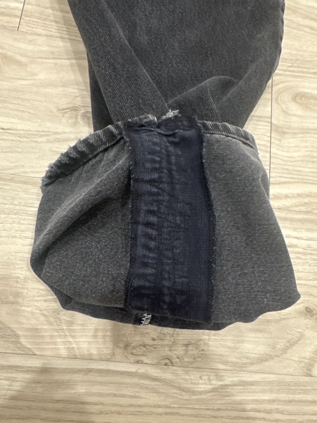Wrangler Washed Black Denim Wrangler Pants Size US 36 / EU 52 - 5 Thumbnail