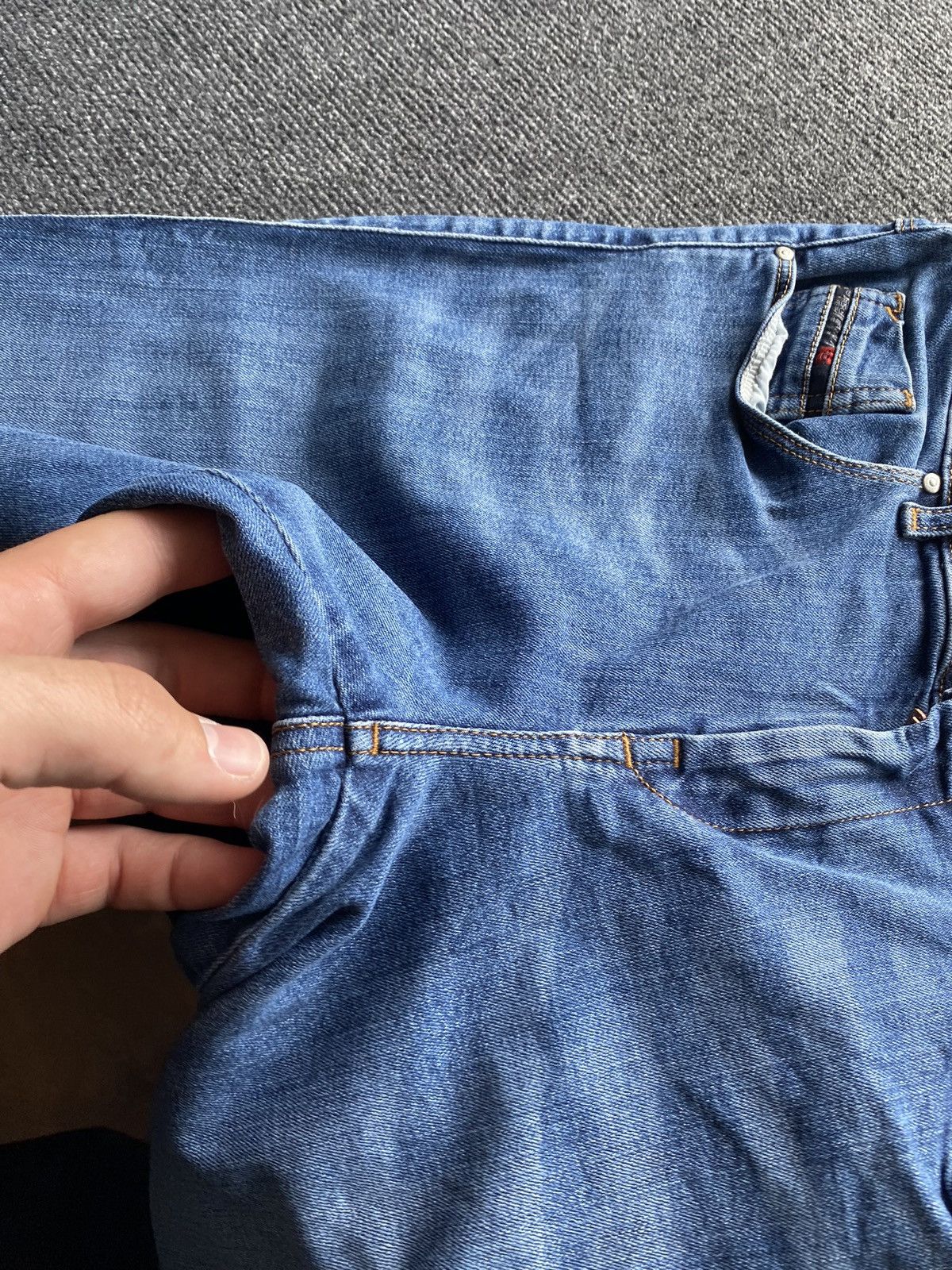 Diesel 🔥Opium Punk Diesel sandy blue jeans women 29 alt goth emo Size 29" - 18 Thumbnail