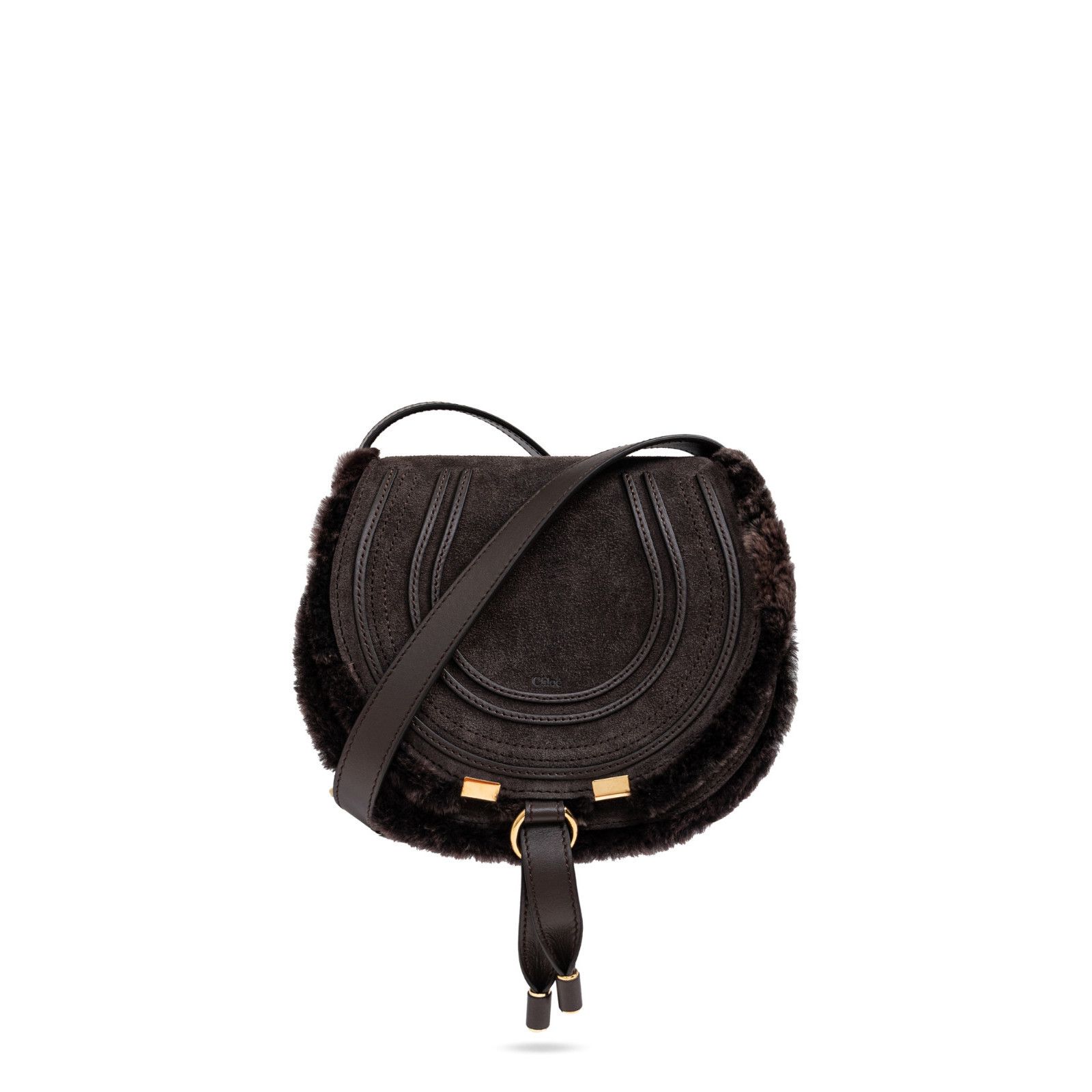 Chloe Chloe Small Brown Shoulder Bag New Size ONE SIZE - 1 Thumbnail