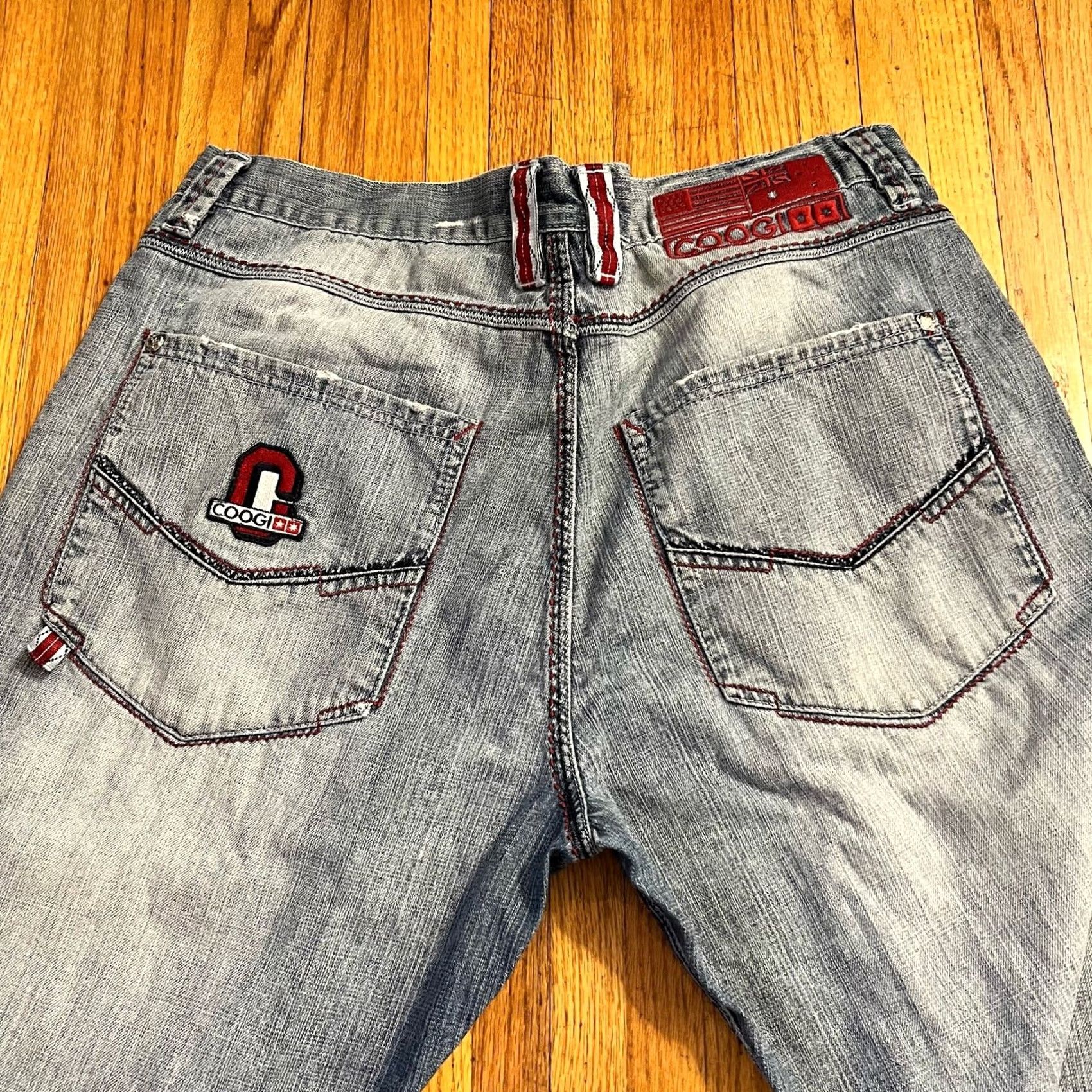 Coogi VINTAGE Coogi Jeans Men 38 x 34 Patch Baggy Embroidered Grunge Y2K Hip-Hop Straight Mens Size US 38 / EU 54 - 5 Thumbnail