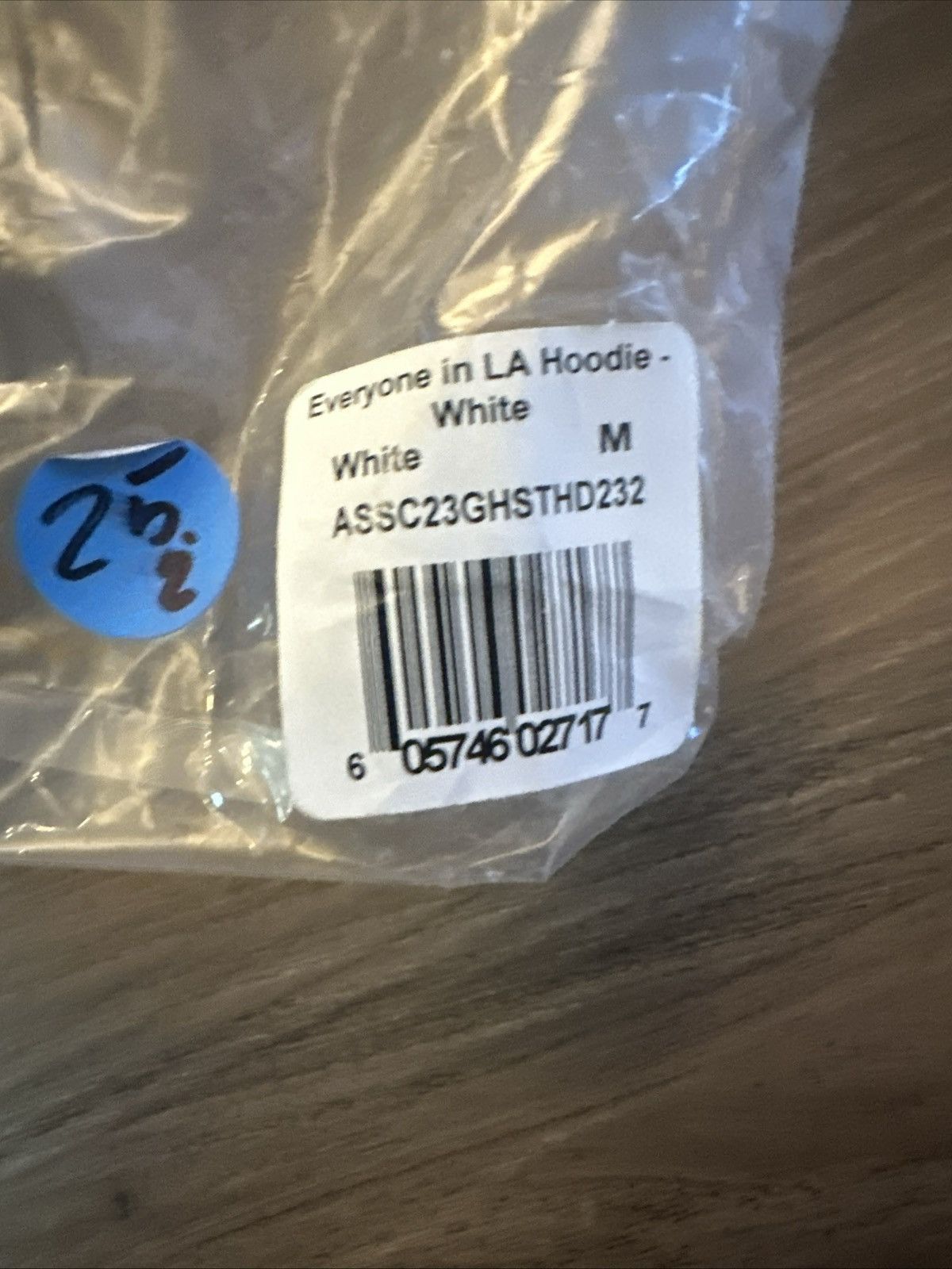Anti Social Social Club Anti Social Social Club “Everyone in LA” Hoodie White (M) Size US M / EU 48-50 / 2 - 6 Thumbnail