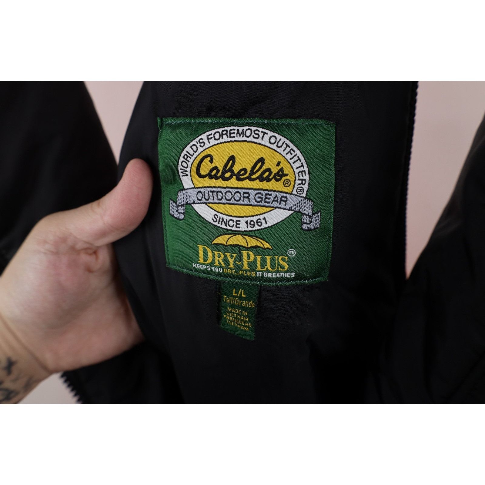 Cabelas Vintage 90s Cabelas Distressed Soft Cloth Overalls Bibs Size US 36 / EU 52 - 8 Thumbnail