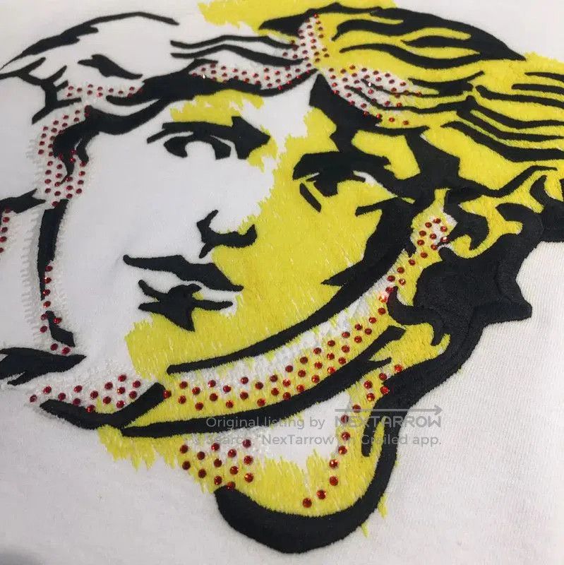 Versace Versace Summer White Cotton Men’s T-Shirt . Size US M / EU 48-50 / 2 - 4 Thumbnail