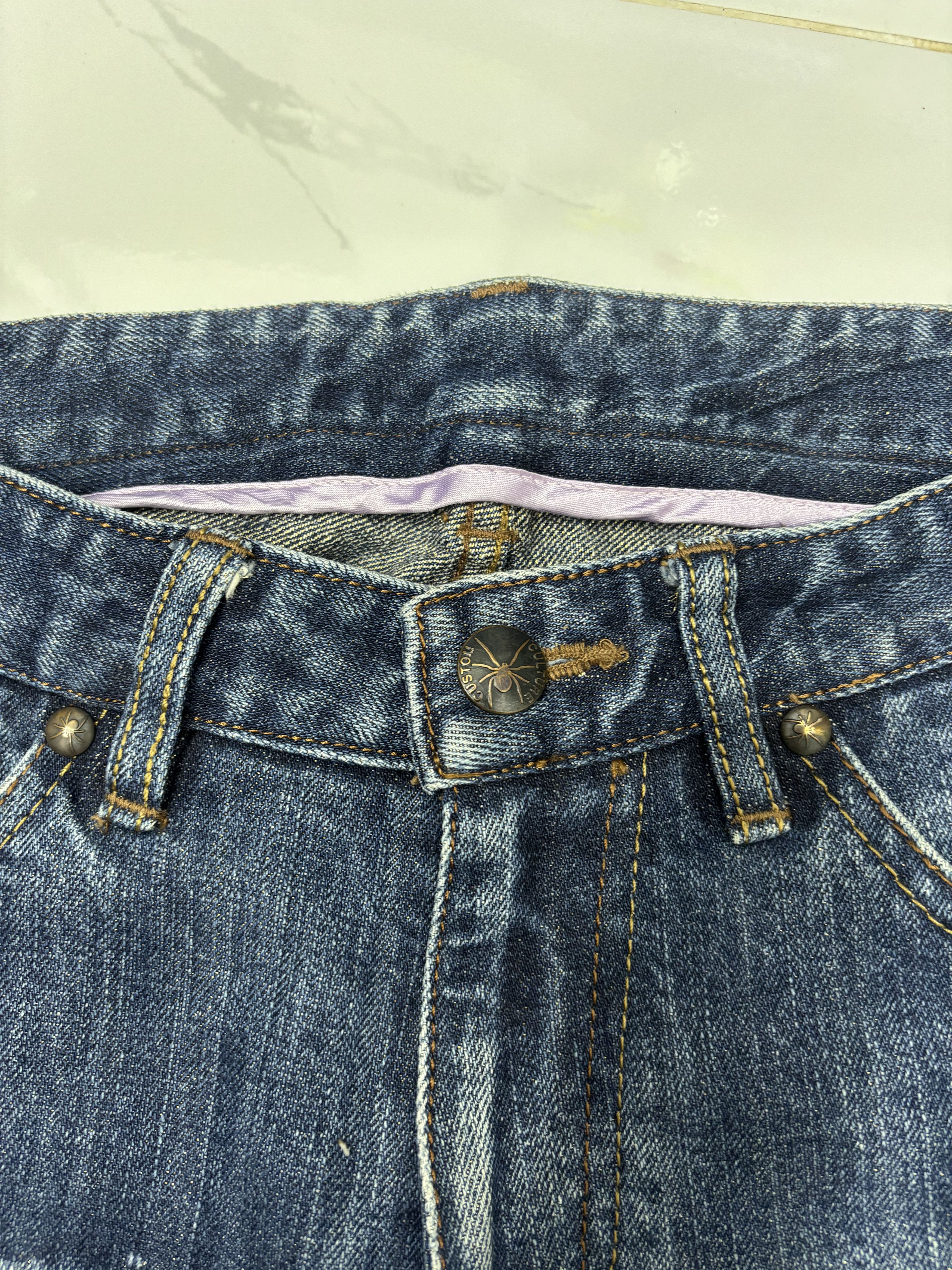 Hysteric Glamour × If Six Was Nine × Tornado Mart CUSTOM CULTURE FLARE JEANS Size US 32 / EU 48 - 10 Thumbnail