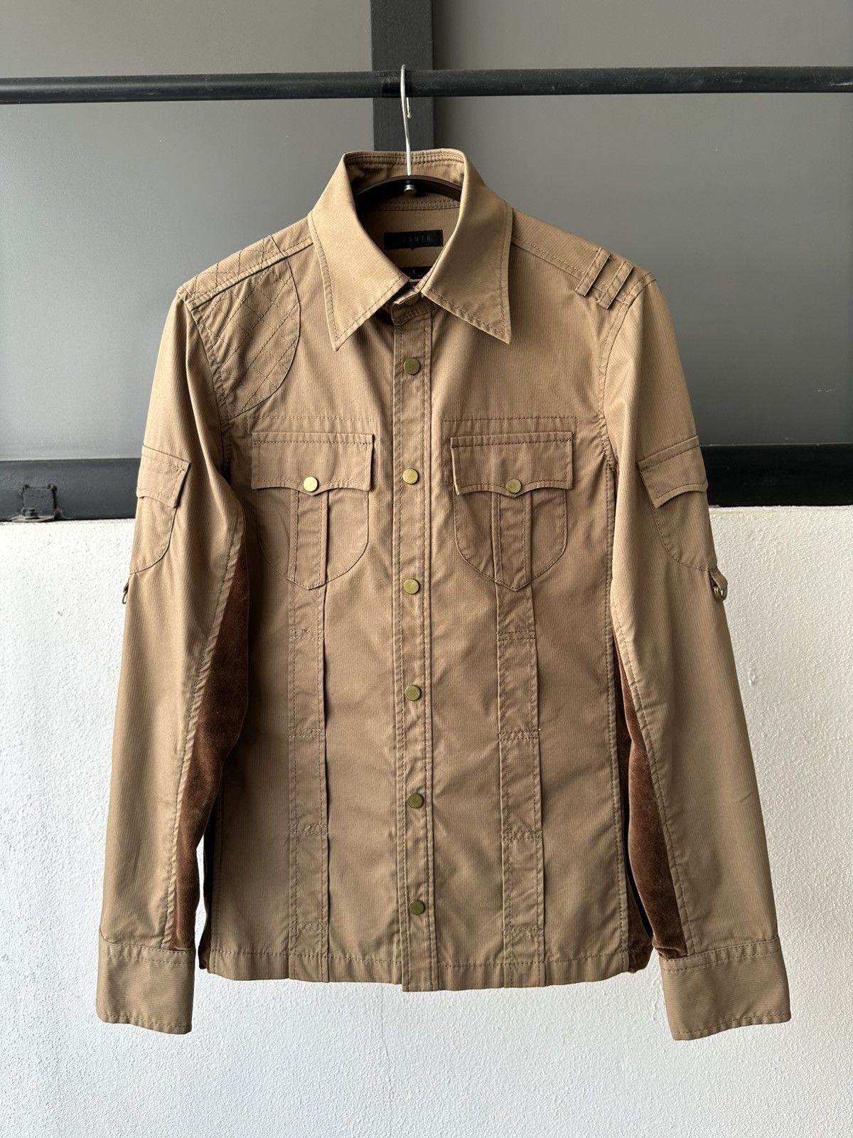 JUN MEN 00’s JLine by Junmen military style shirt Size US M / EU 48-50 / 2 - 10 Thumbnail