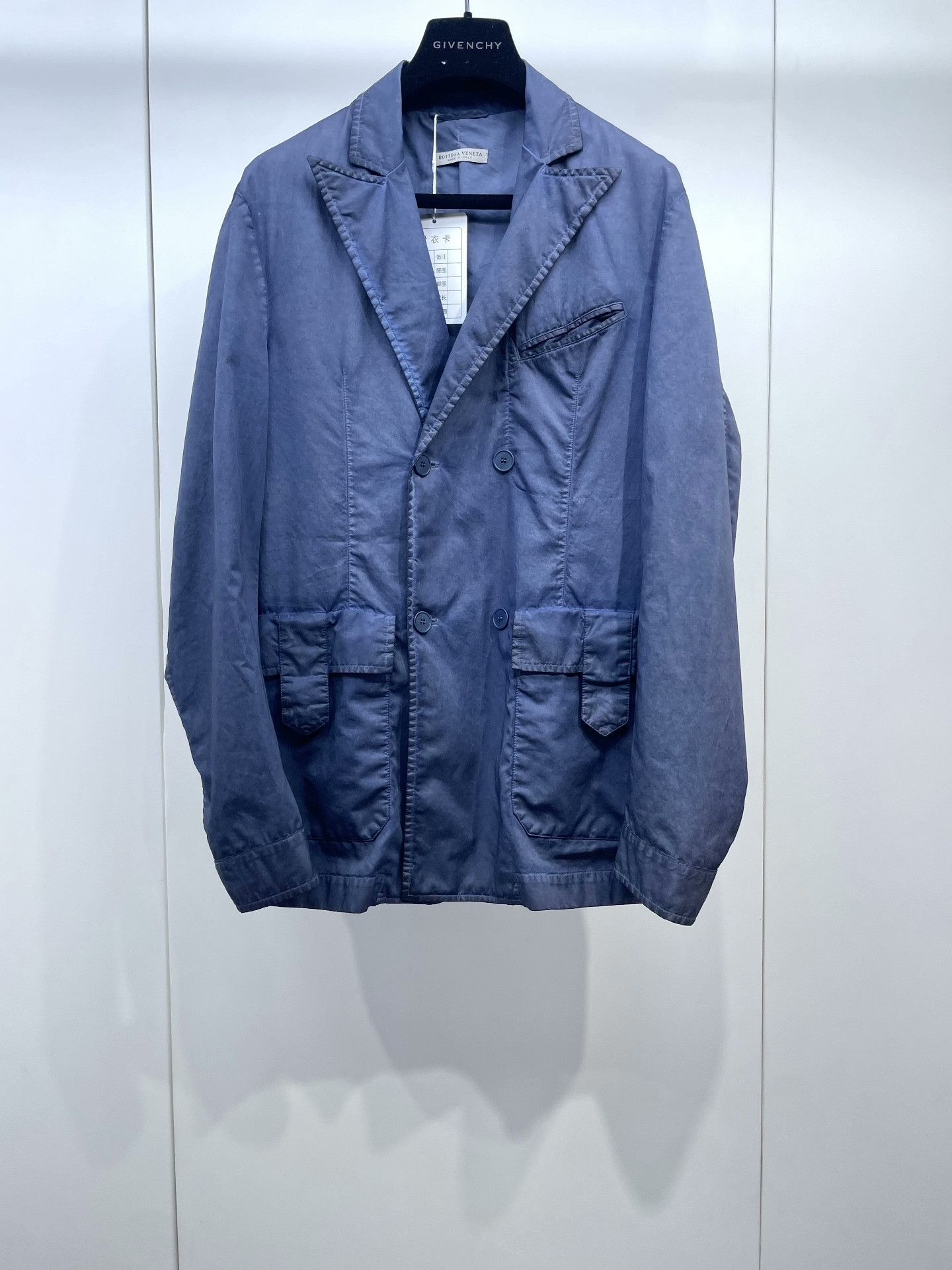 Bottega Veneta Bottega Veneta Blue Suit Jacket Size US M / EU 48-50 / 2 - 1 Thumbnail