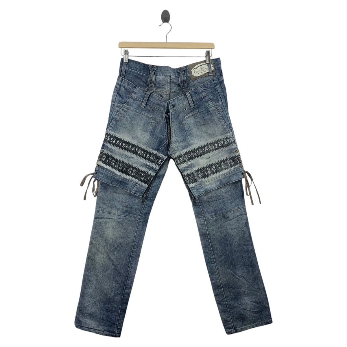 PPFM PPFM Eastern rock destruct product blue jeans Size US 29 - 4 Thumbnail