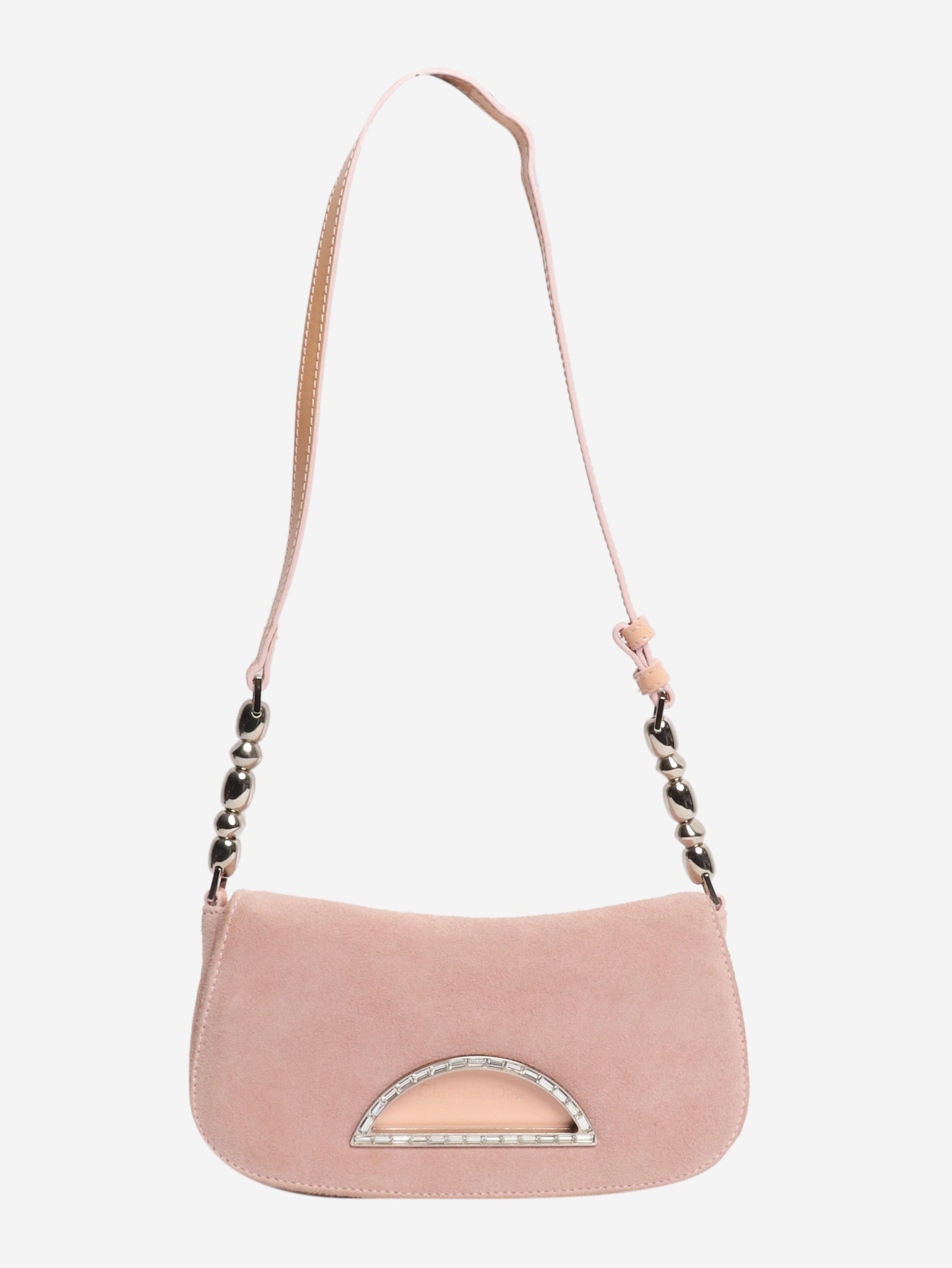 Dior Pink vintage 2000 Malice suede shoulder bag Size ONE SIZE - 1 Thumbnail