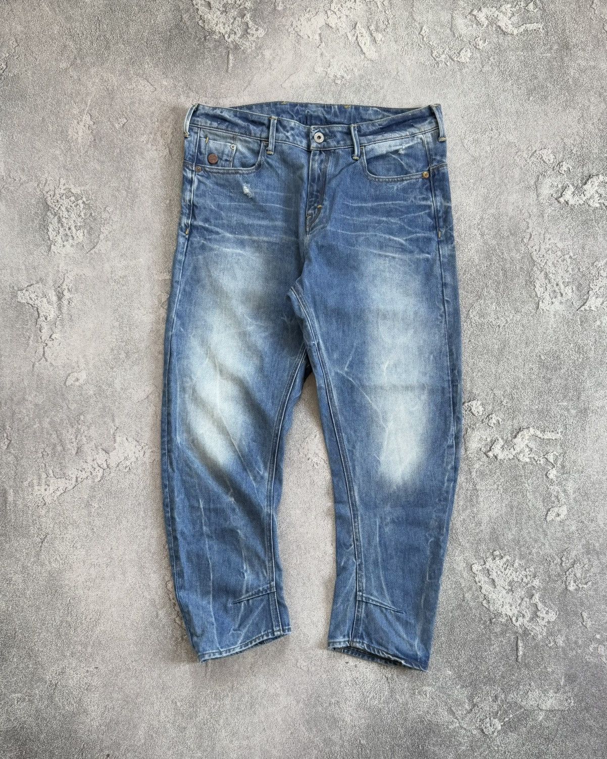 G-Star G star raw TYPE C 3D loose tapered denim pant trouser Jean Size US 34 / EU 50 - 8 Thumbnail