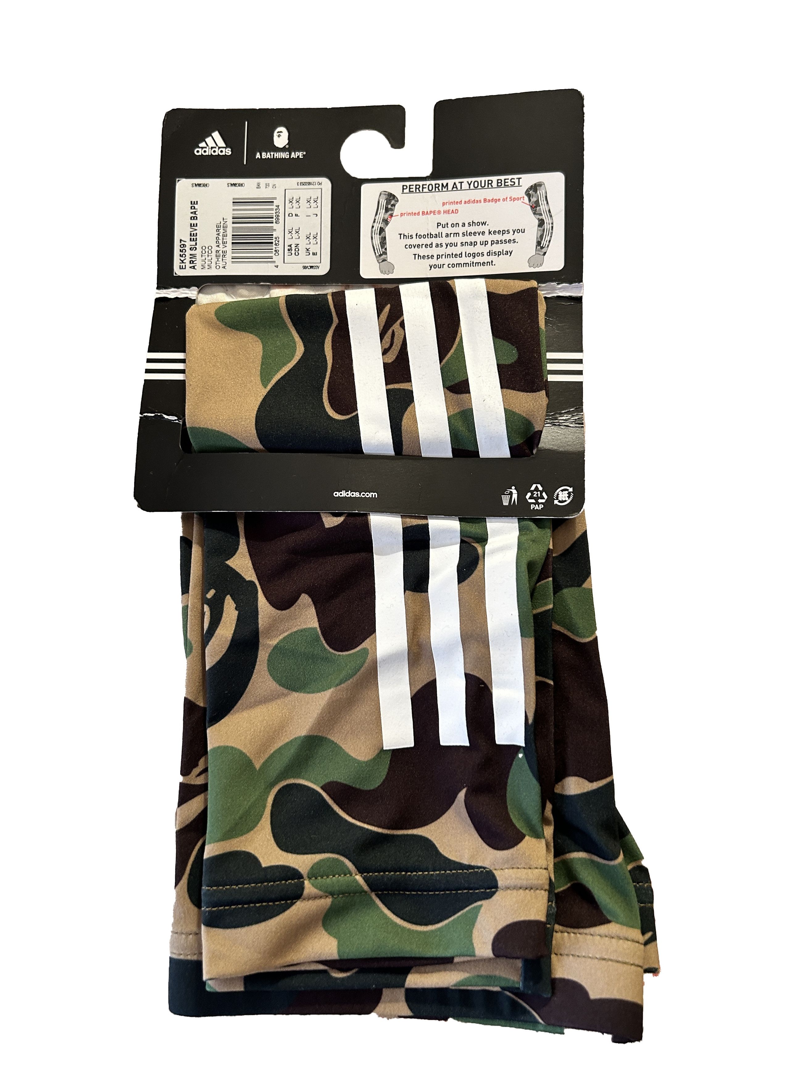 Adidas Bape Bape x Adidas Arm Sleeves Grailed