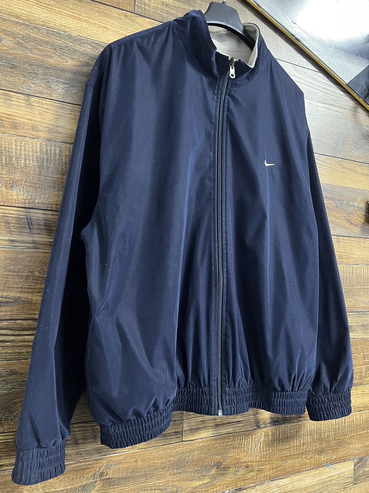Nike NIKE GOLF Vintage Reversible Fleece/Nylon Jacket 90s 2 in 1 Size US L / EU 52-54 / 3 - 6 Thumbnail