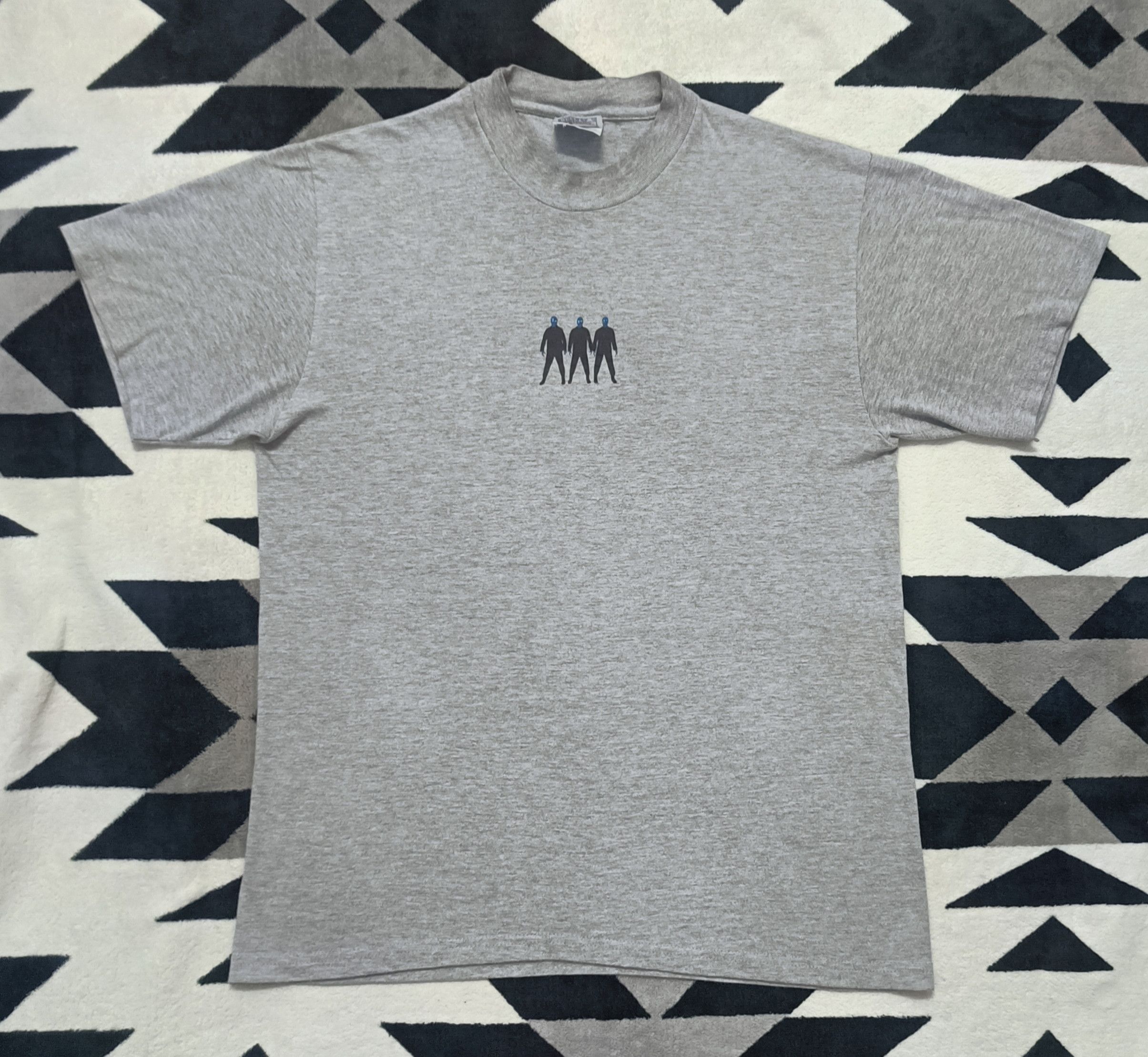 Band Tees × Vintage 🔥🔥 Rare Vintage 90s Band Blue Man Group Tee Size US M / EU 48-50 / 2 - 2 Thumbnail