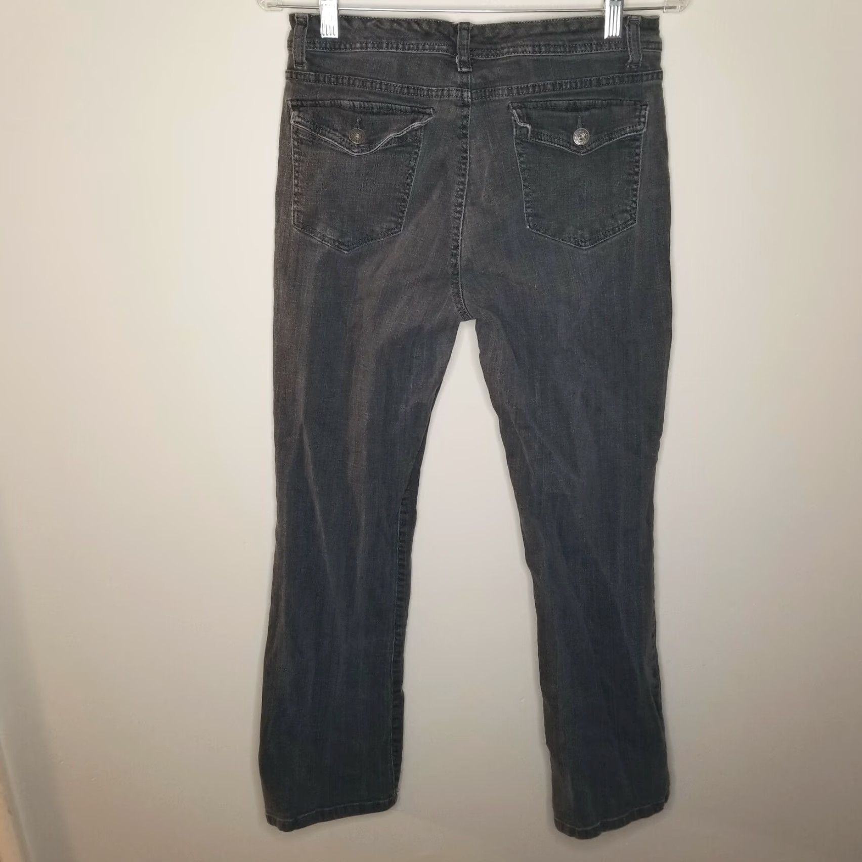 Gloria Vanderbilt GLORIA VANDERBILT Womens Black Straight Jeans Size 10 Regular Size 32" / US 10 / IT 46 - 4 Thumbnail
