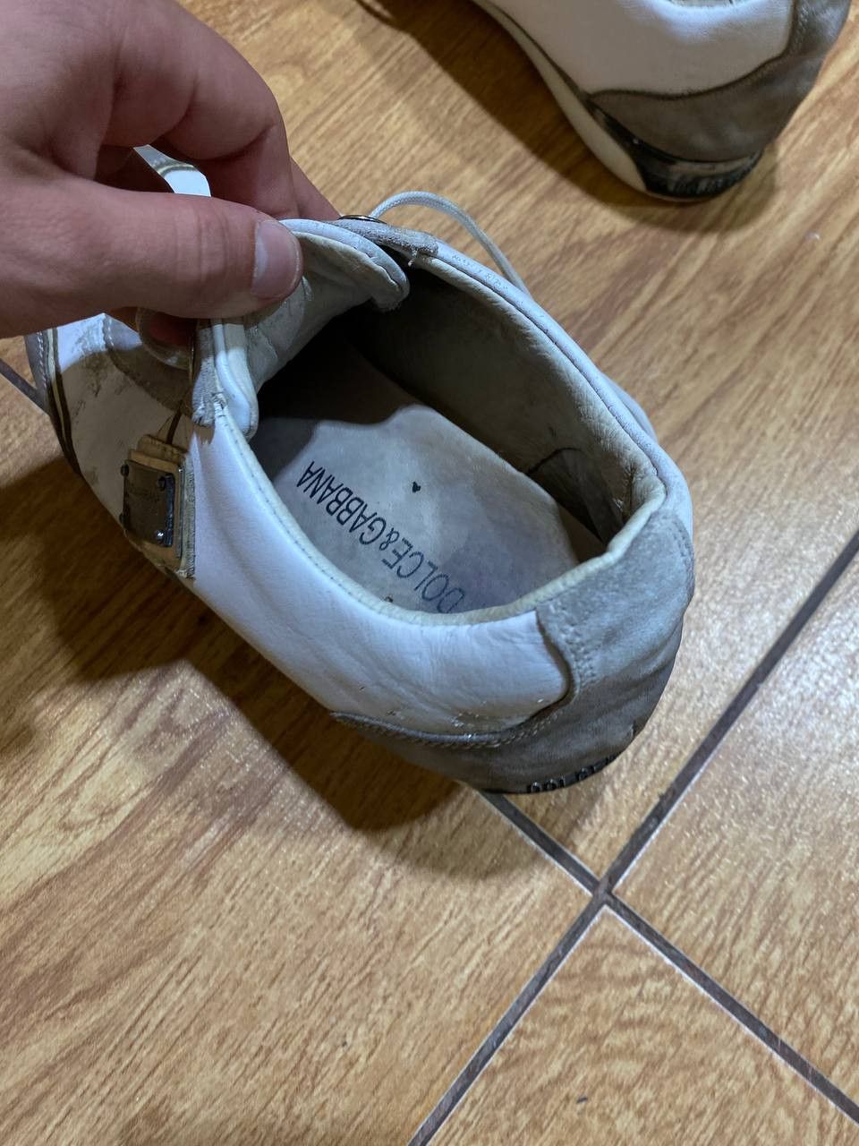 Dolce & Gabbana VINTAGE DOLCE&GABBANA LOW LEATHER SHOES Y2K Size US 7 / EU 40 - 3 Thumbnail