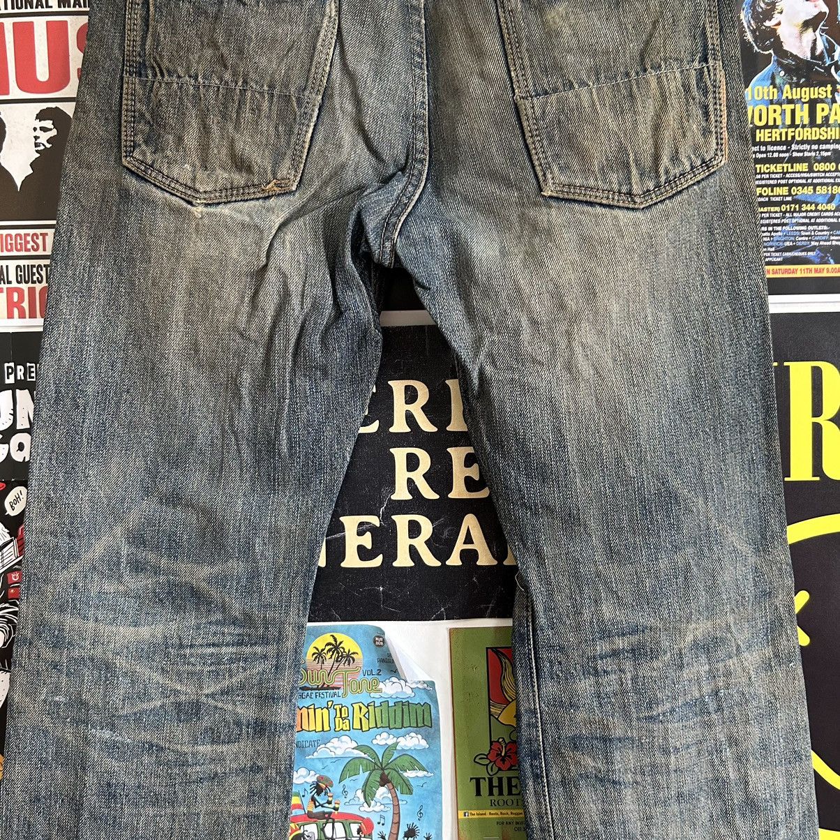 Vintage Vintage Denim Craft Selvedge Distressed Denim Size US 31 - 14 Thumbnail