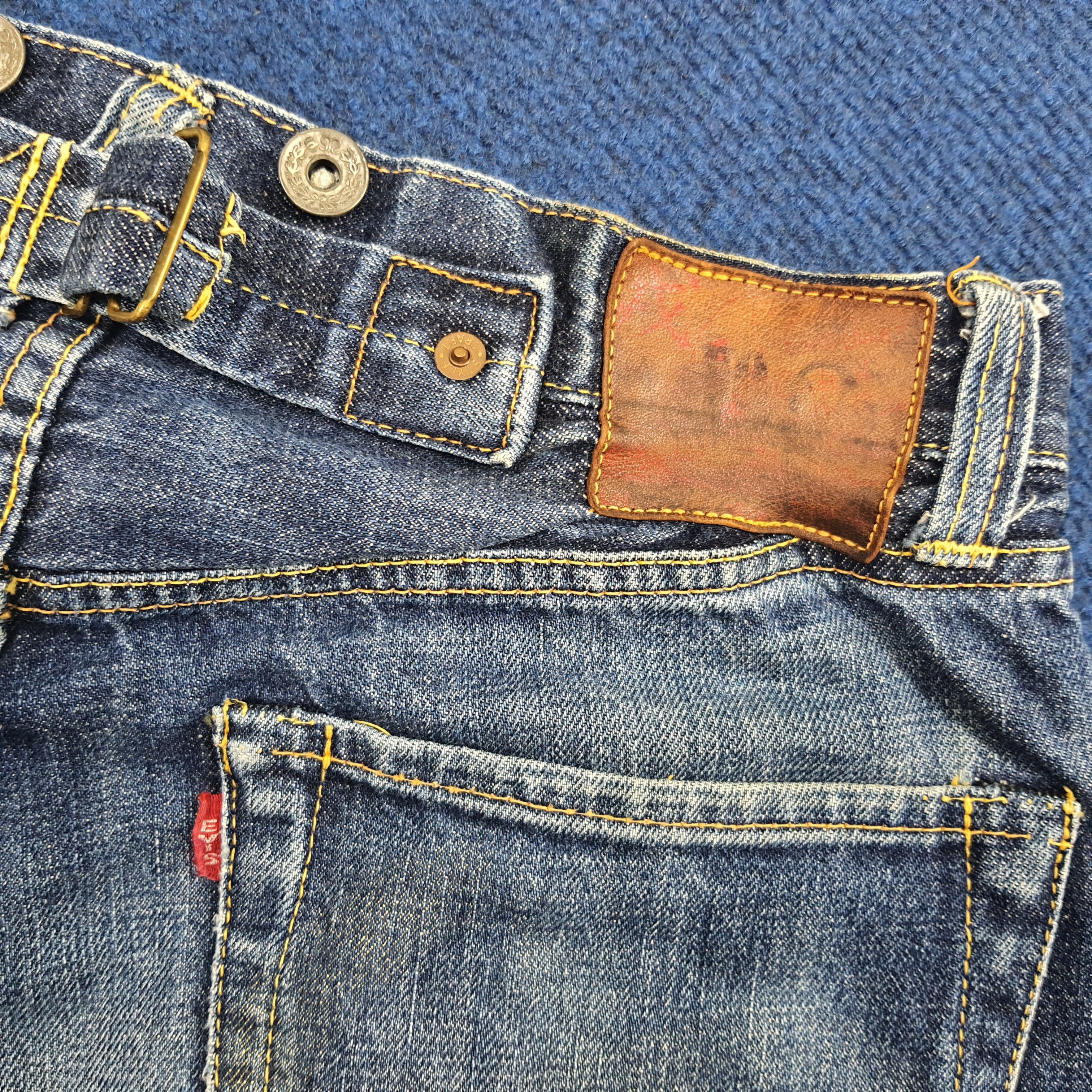 Evisu × Japanese Brand × Vintage Vintage Evisu Japanese Brand Custom Denim Jeans Size US 28 / EU 44 - 10 Thumbnail