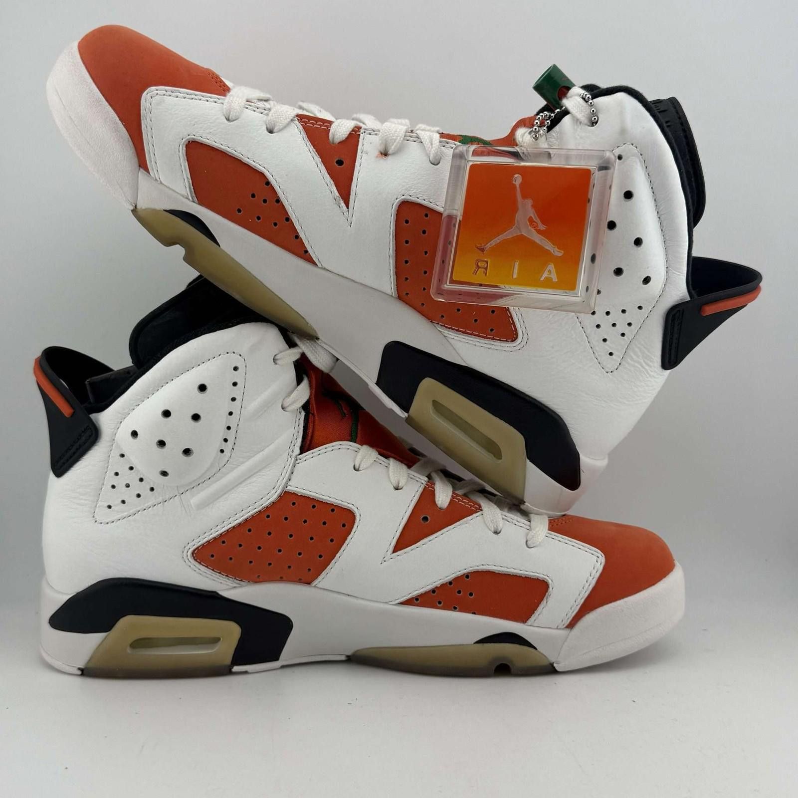 Jordan Brand Jordan 6 Gatorade White Orange Sneakers US 9 New D9399 Size US 9 / EU 42 - 5 Thumbnail
