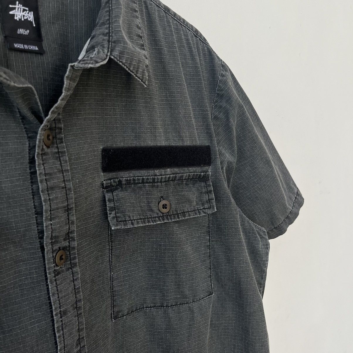 Stussy Stussy MFG Military Tactical Ripstop Short Sleeve Shirt Size US L / EU 52-54 / 3 - 3 Thumbnail
