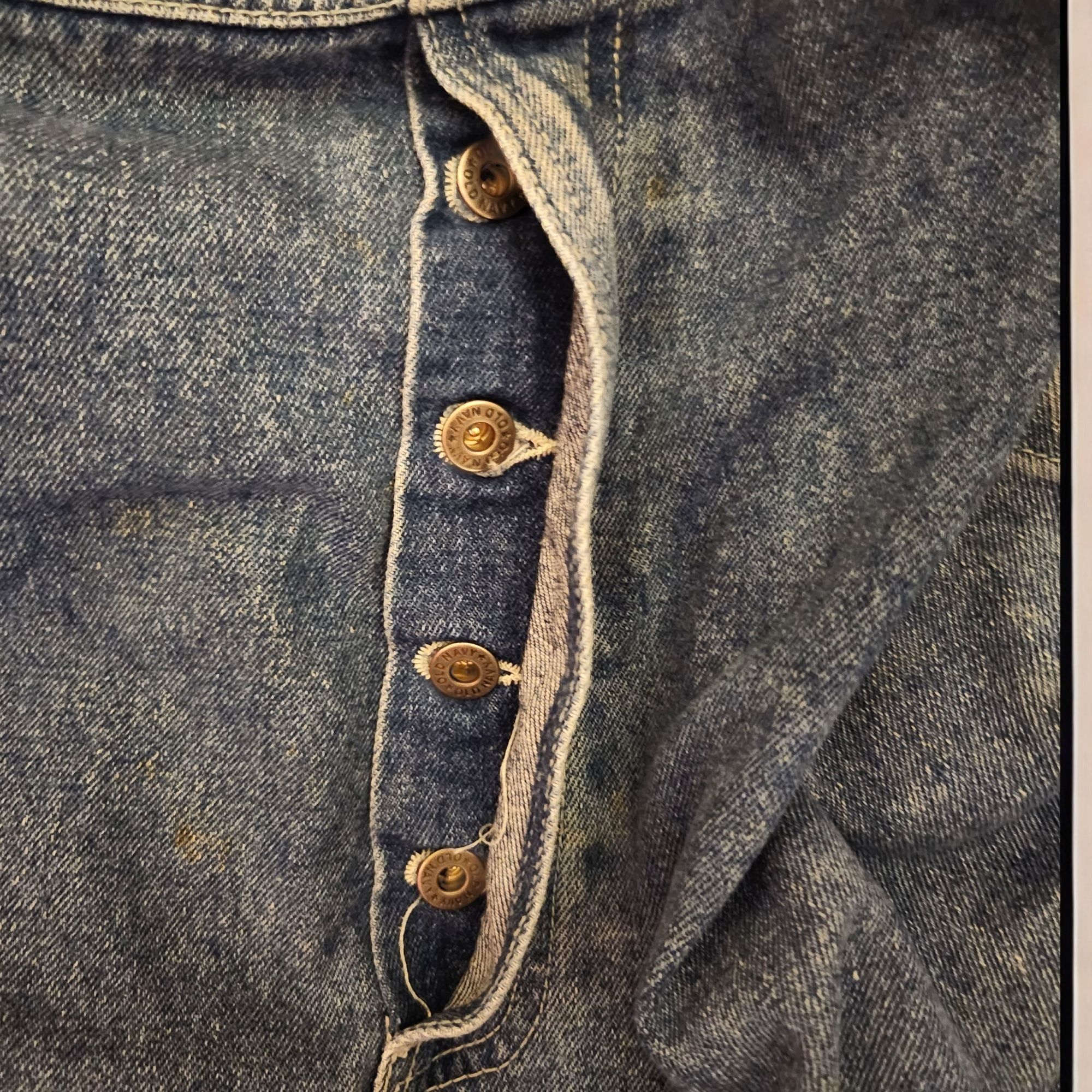 Old Navy Old Navy Vtg Denim Bib Overalls Mens XL Blue Carpenter Dunga Size US 36 / EU 52 - 12 Thumbnail