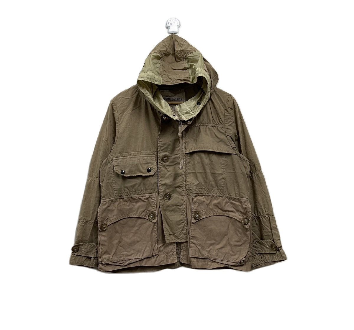 Japanese Brand Quadro Japan Hippocampus Vintage Fatigue Jacket Ifsixwasnine Size US M / EU 48-50 / 2 - 1 Thumbnail