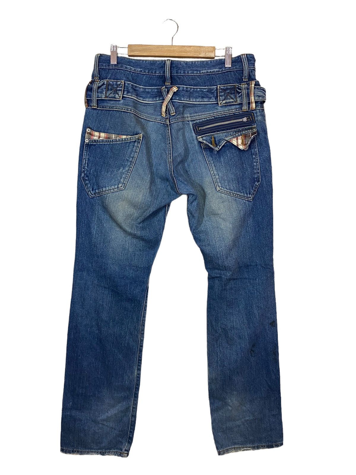 Japanese Brand × Seditionaries 🔥japanase brand🔥Wild khakis double waist denim nice design Size US 34 / EU 50 - 2 Thumbnail