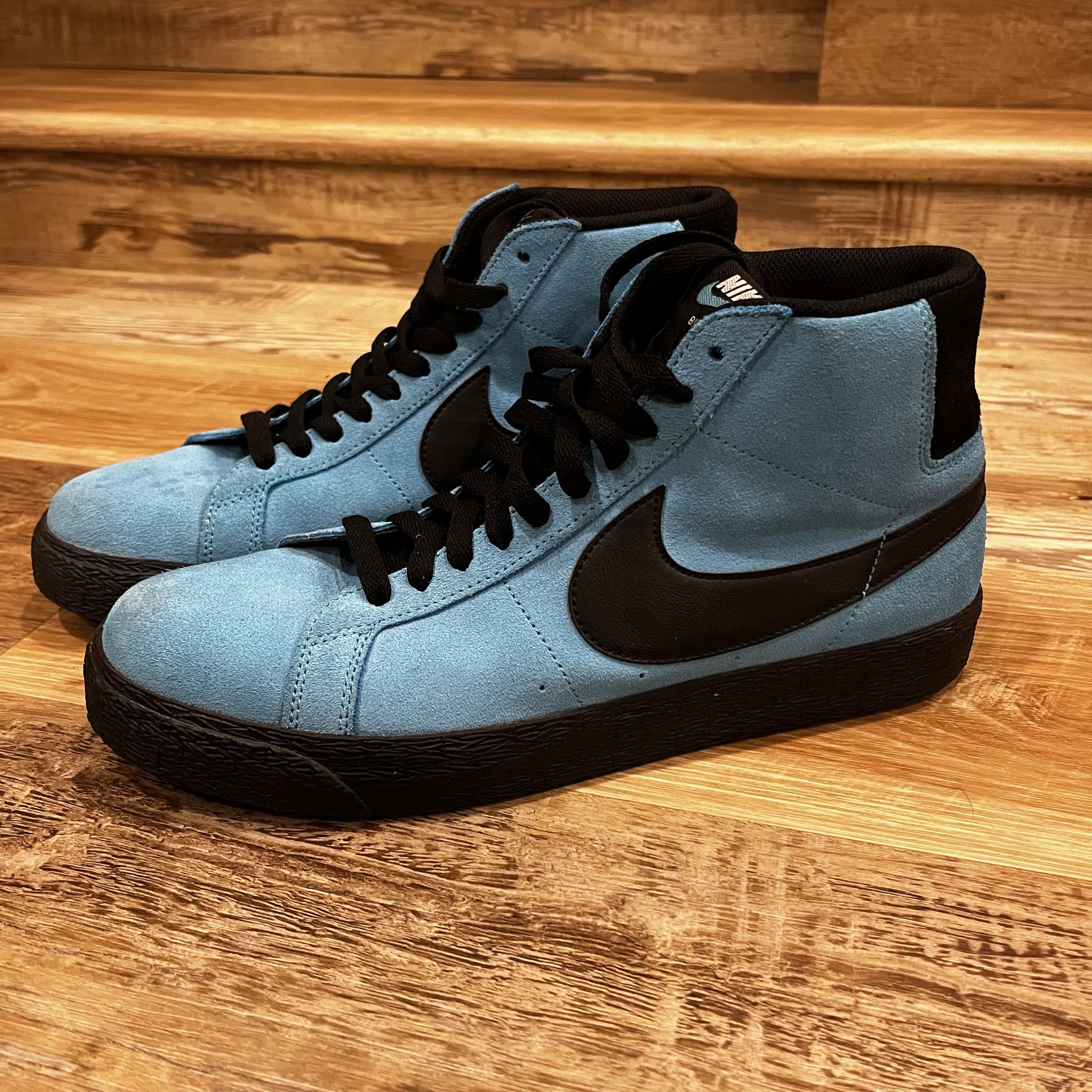 Nike Nike SB Blazer High Baltic Blue Suede Size US 10 / EU 43 - 1 Thumbnail
