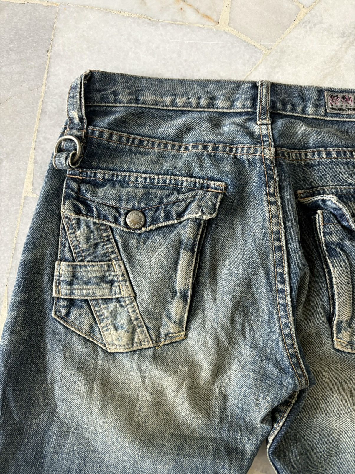 Designer × Japanese Brand × Vintage 90s RNA Bondage Jeans Size US 28 / EU 44 - 10 Thumbnail