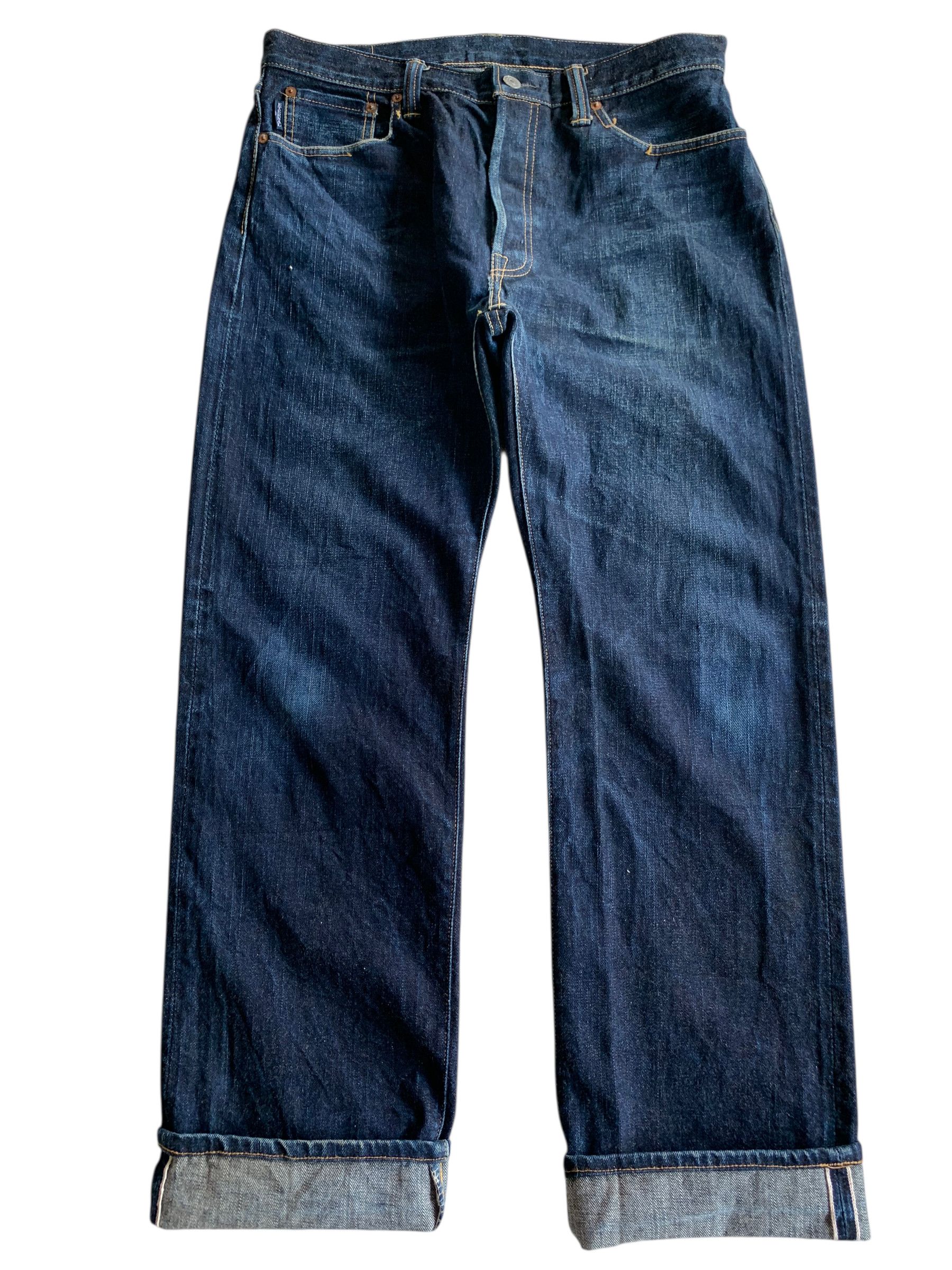 Eternal ETERNAL SELVEDGE INDIGO BUTTON FLY JAPANESE DENIM Size US 33 - 5 Thumbnail