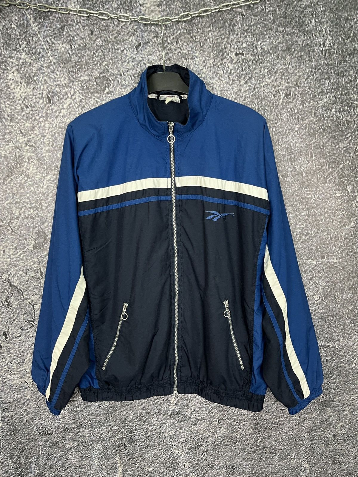 Reebok Reebok Vintage Track Jacket Full Zip Sportswear Retro Style Size US XL / EU 56 / 4 - 1 Thumbnail