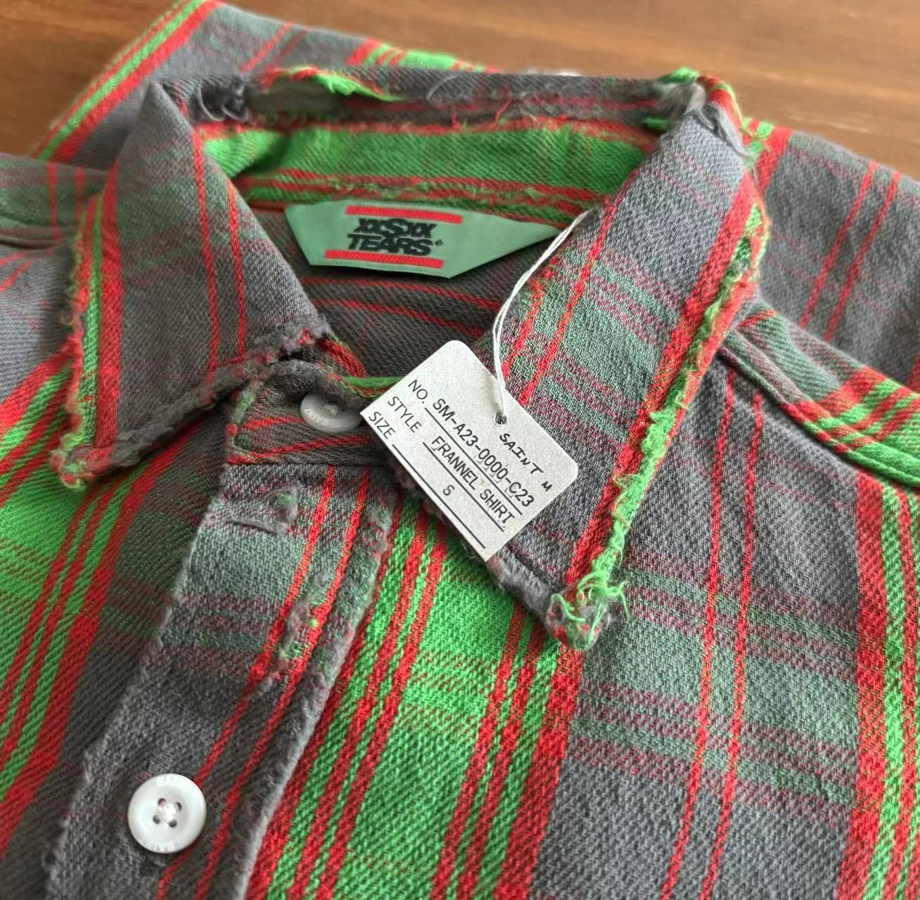 Saint Michael Saint Michael × Denim Tears Frannel Shirt Size US S / EU 44-46 / 1 - 11 Thumbnail