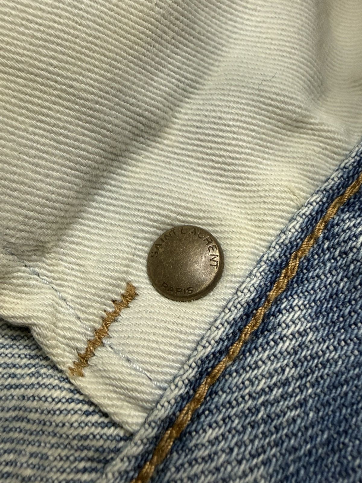 Saint Laurent Paris Saint Laurent jeans washed blue from 2020 made in Japan 31US Size US 31 - 7 Thumbnail