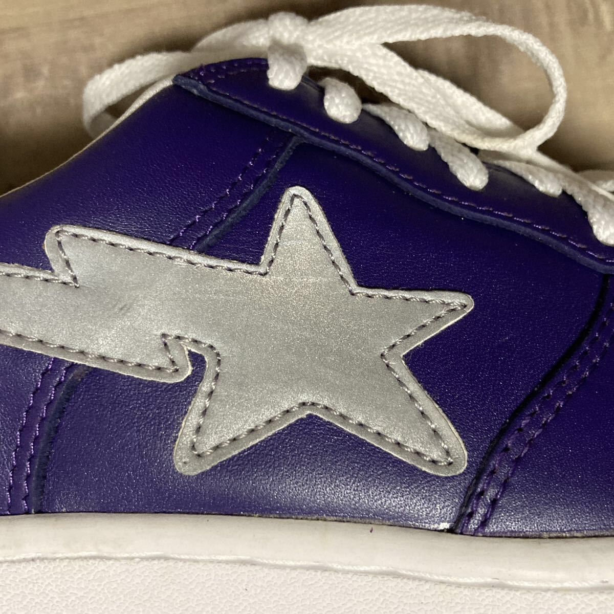 Bape × Devilock × Nigo BAPE × DEVILOCK leather reflector BAPESTA sneakers APE NIGO Size US 8.5 / EU 41-42 - 7 Thumbnail